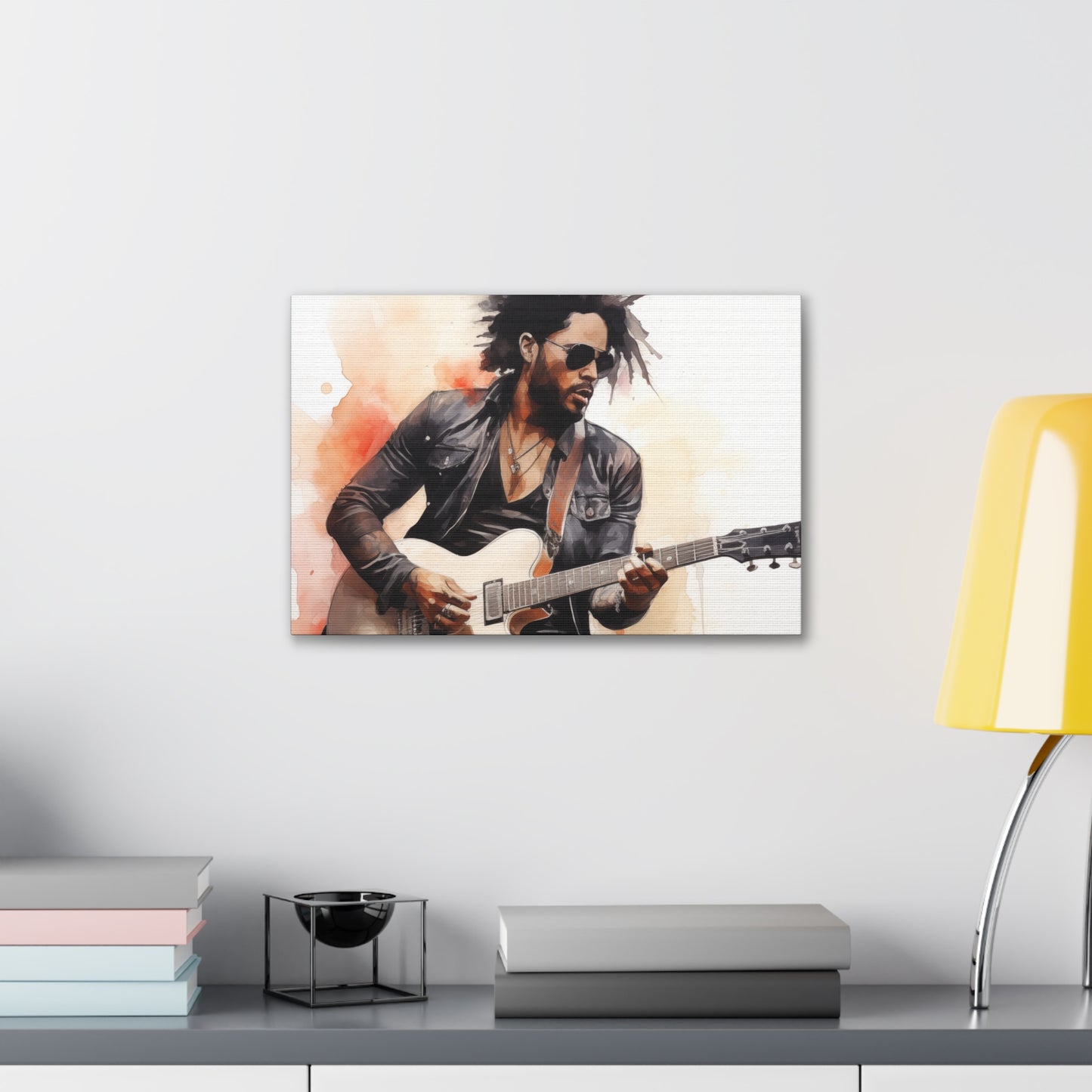 Gallery Wrapped Canvas, Celebrity Inspired, Pop Art Canvas – Lenny Also