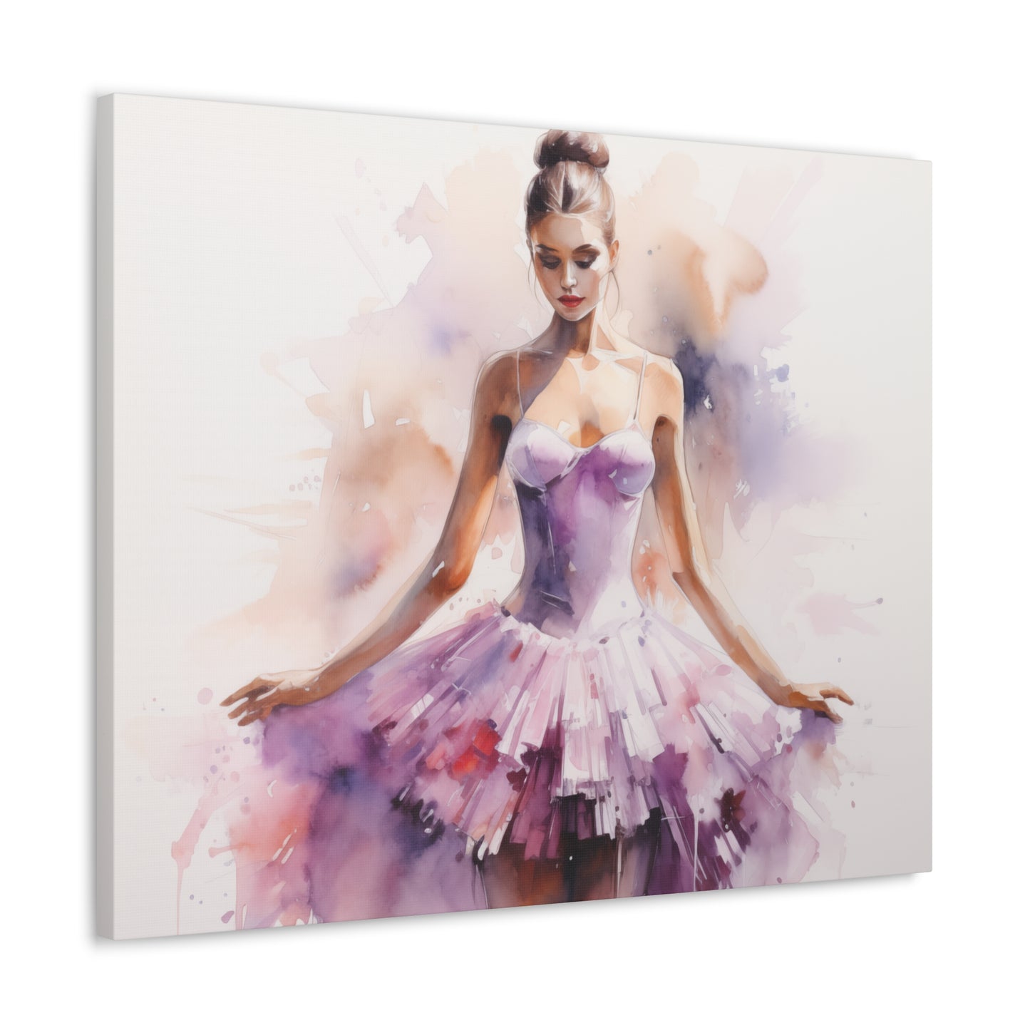Gallery Wrapped Canvas, Ballerina Beauty, Ballet Art Canvas – Joanna