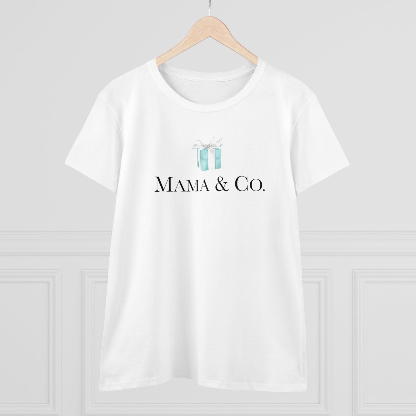 Mama & Co. Women's Mid-weight Gildan Cotton Tee