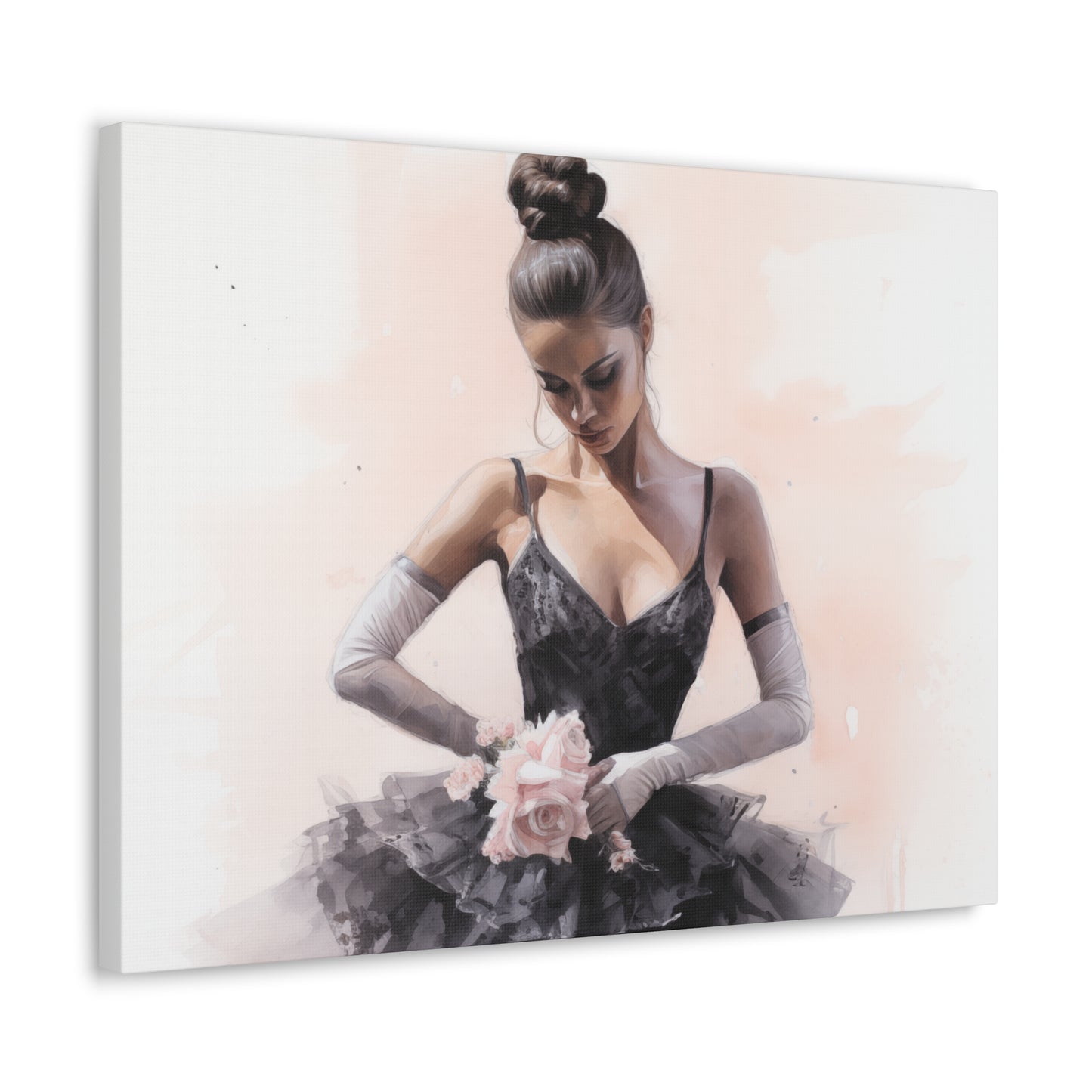 Gallery Wrapped Canvas, Ballerina Beauty, Ballet Art Canvas – Sonja