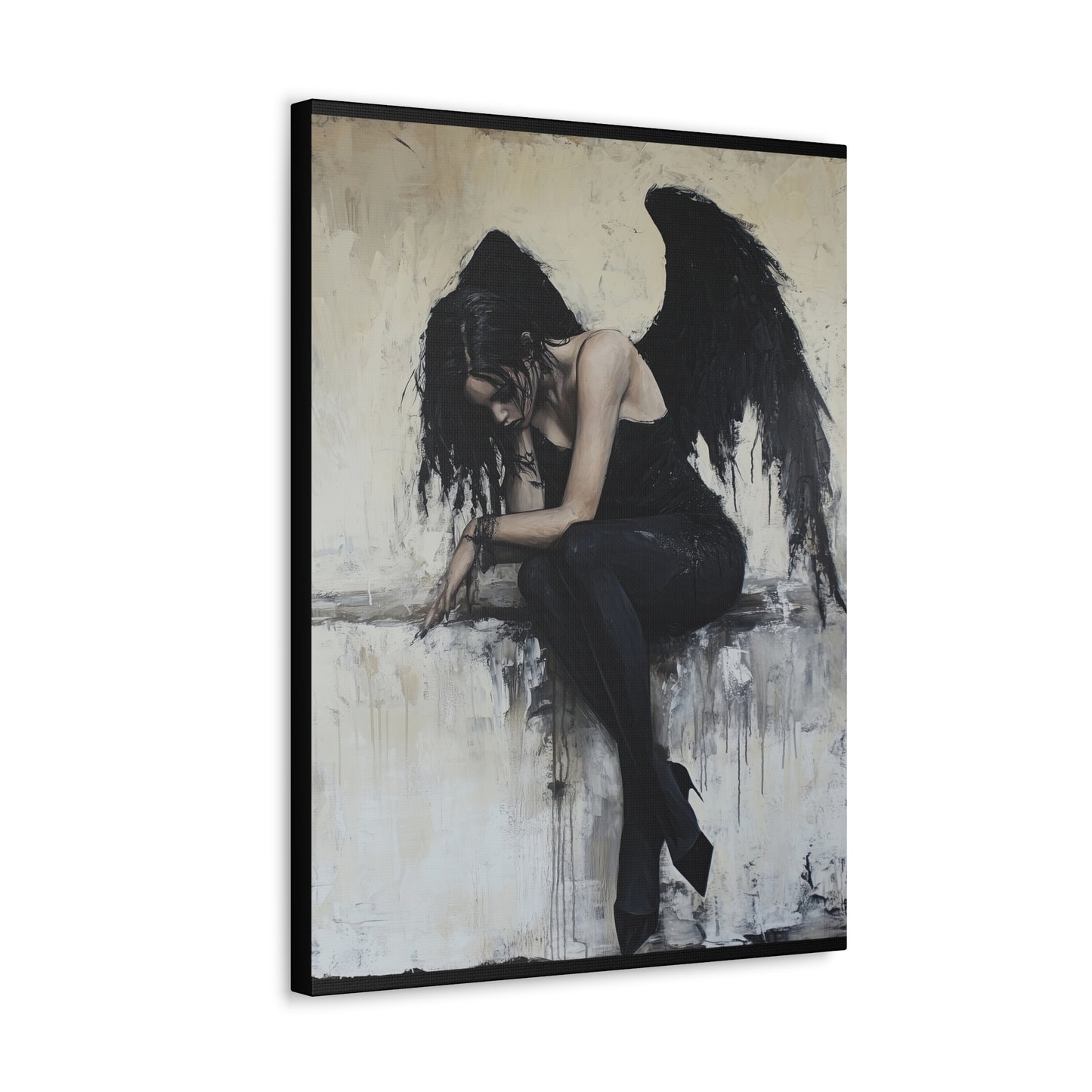 Gallery Wrapped Canvas, Sinners and Saints Art Canvas, Erotic Pinup Art Canvas – Helena
