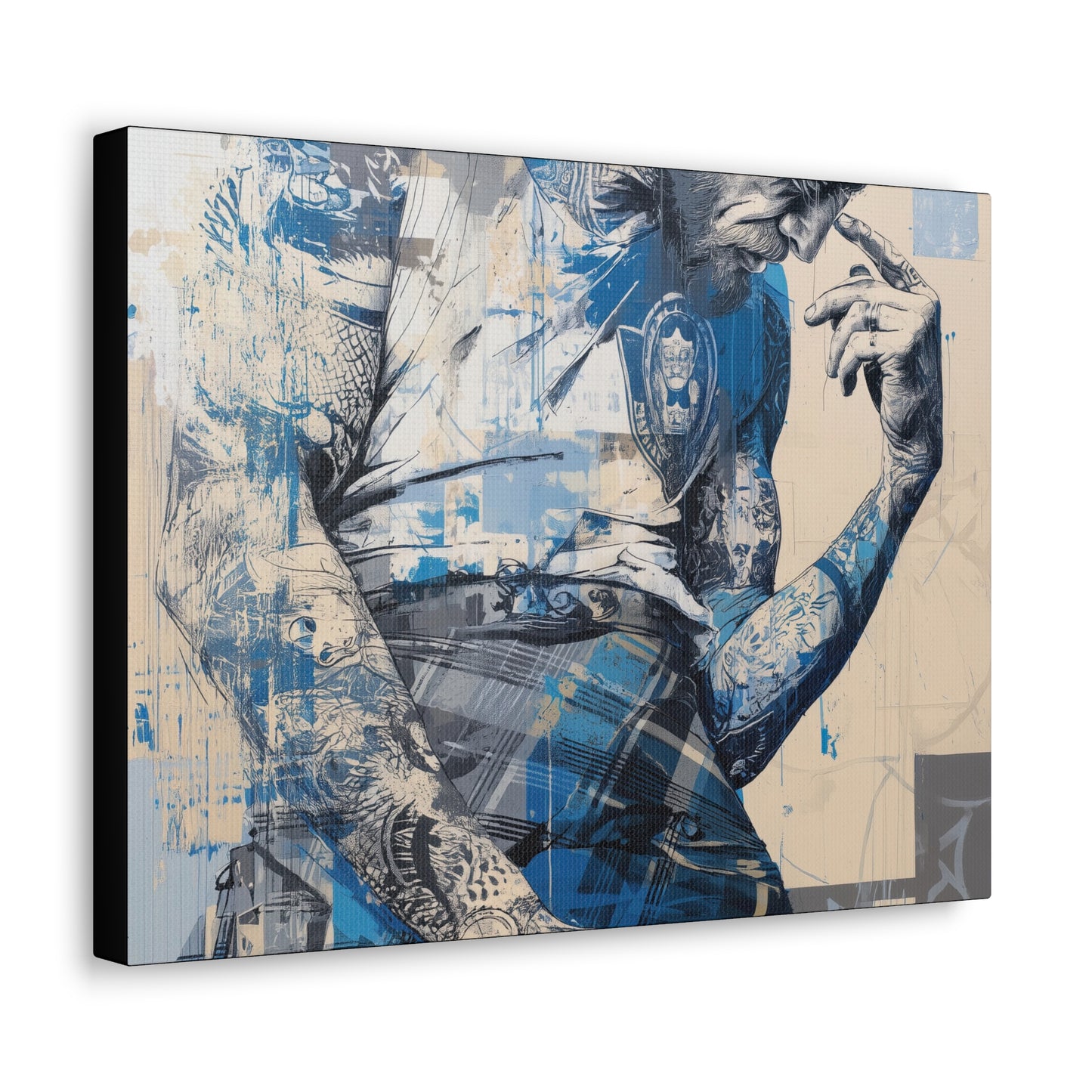 Gallery Wrapped Canvas, Kilts and Carnage Art Canvas, Erotic Pinup Art Canvas – Connor
