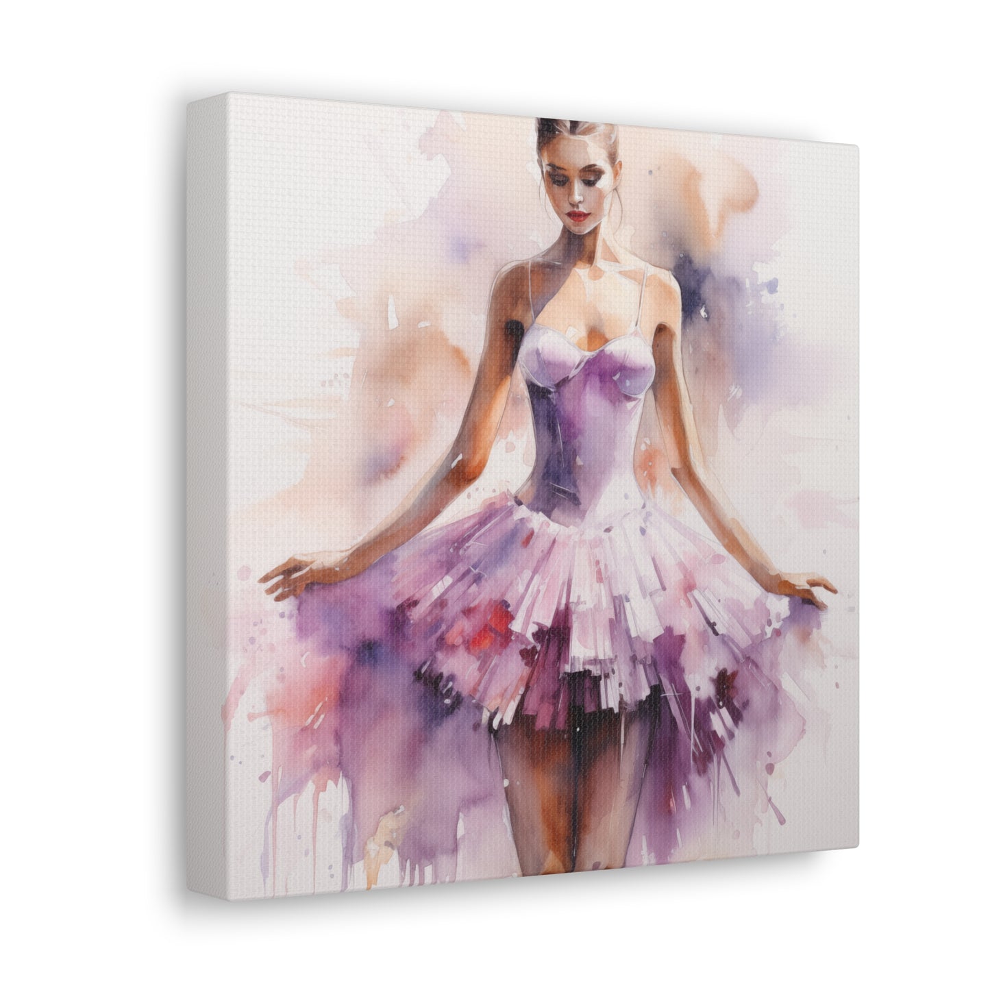 Gallery Wrapped Canvas, Ballerina Beauty, Ballet Art Canvas – Joanna