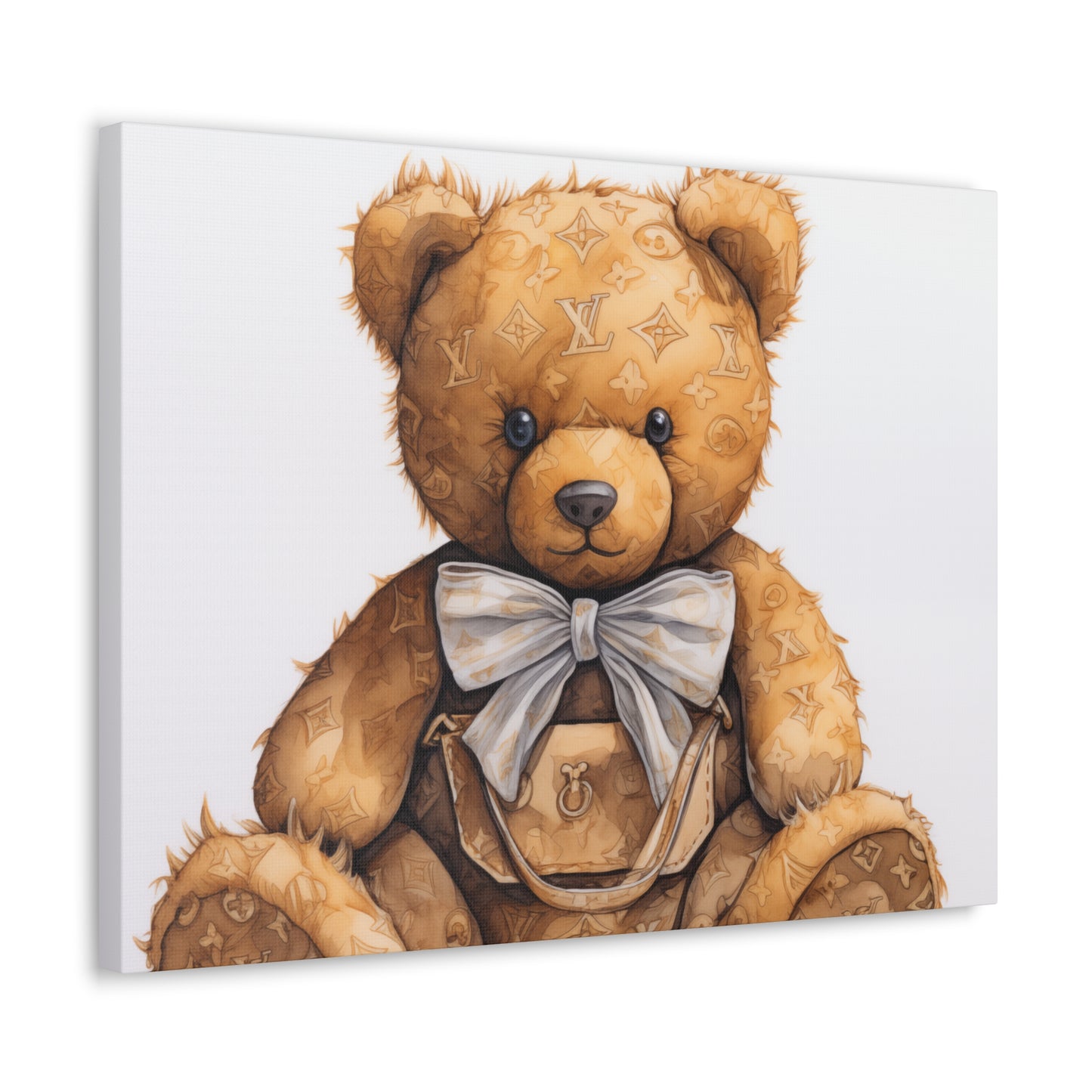 Canvas Gallery Wrap - LV Bear Wall Art - Ring
