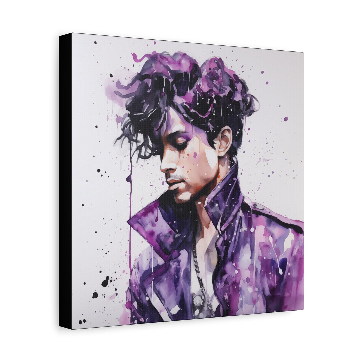 Gallery Wrapped Canvas, Celebrity Inspired, Pop Art Canvas – Prince