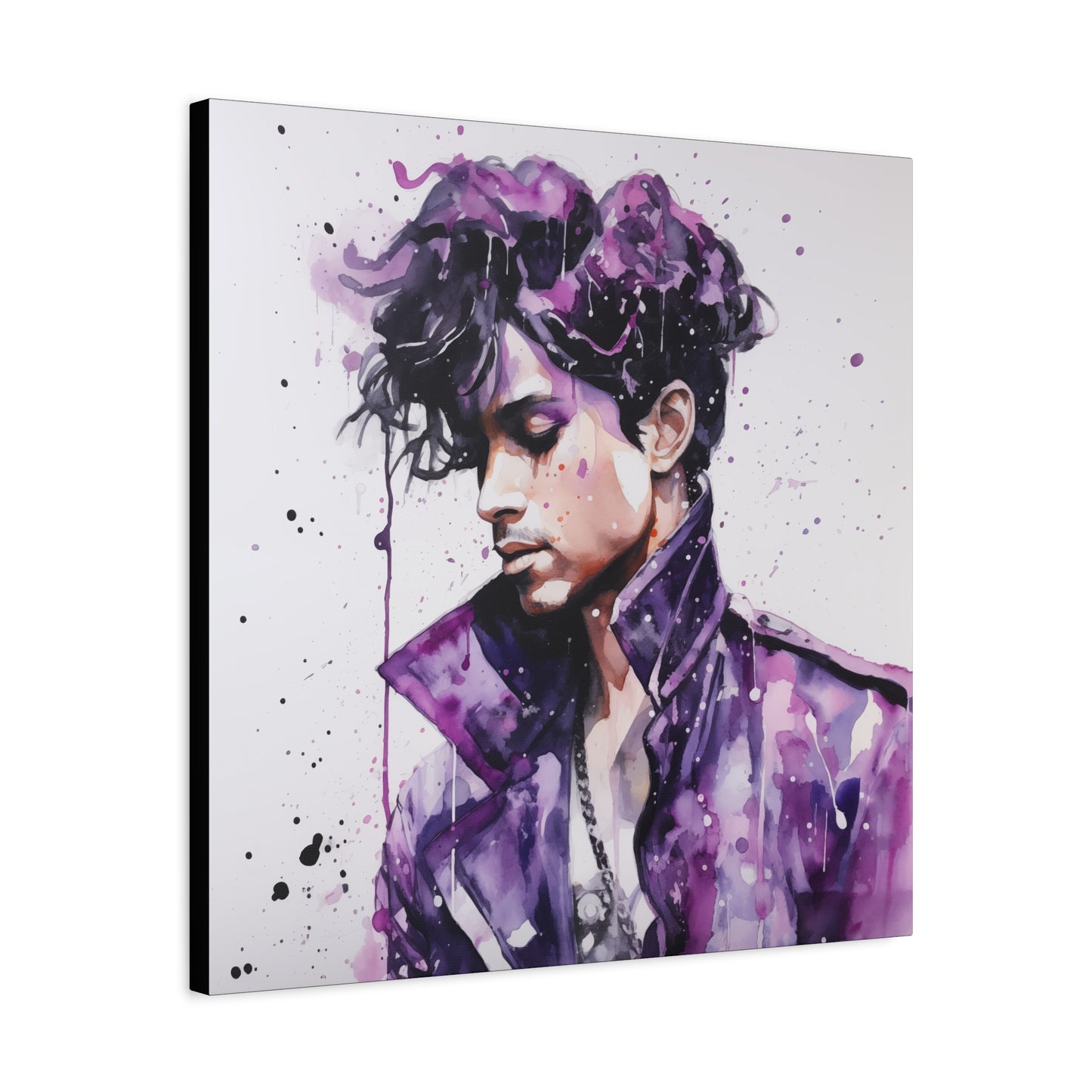 Gallery Wrapped Canvas, Celebrity Inspired, Pop Art Canvas – Prince