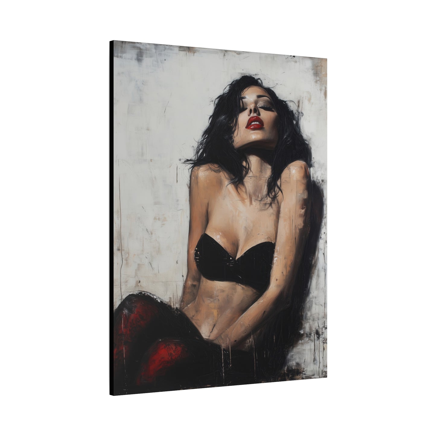 Gallery Wrapped Canvas, Sinners and Saints Art Canvas, Erotic Art Canvas – Alexa
