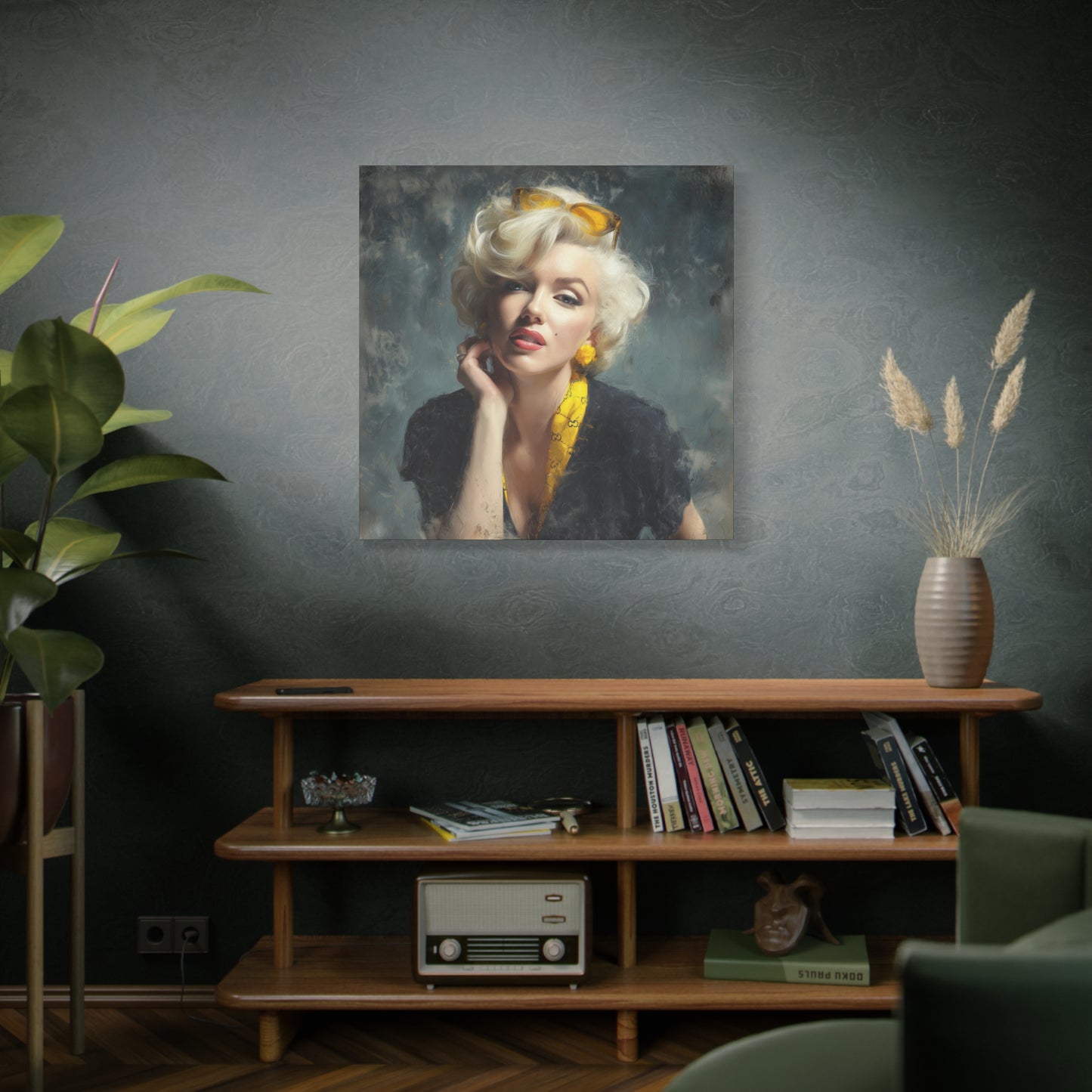 Gallery Wrapped Canvas, The Diva Project Art Canvas, Pinup Art Canvas – Marilyn Monroe - EIGHT