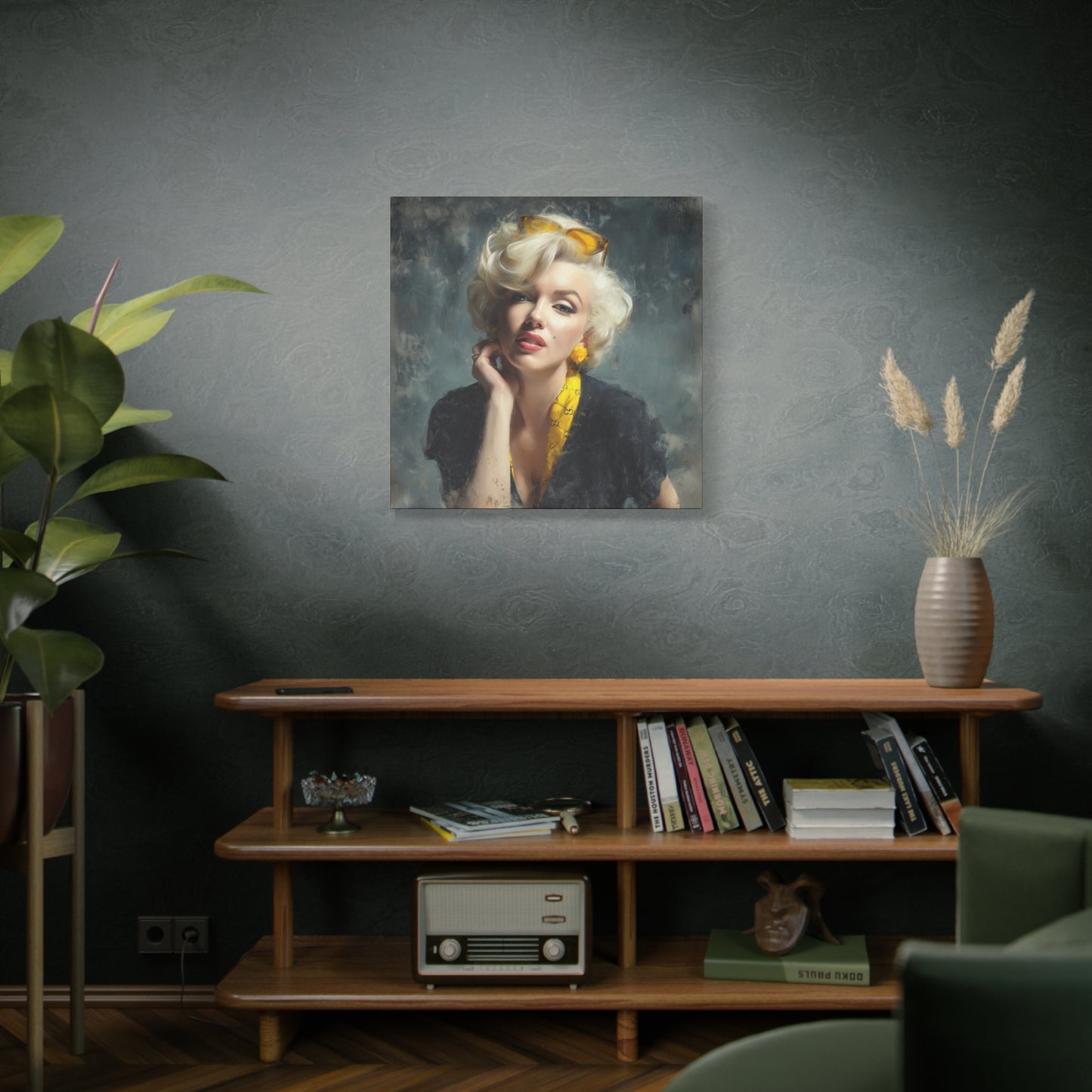 Gallery Wrapped Canvas, The Diva Project Art Canvas, Pinup Art Canvas – Marilyn Monroe - EIGHT