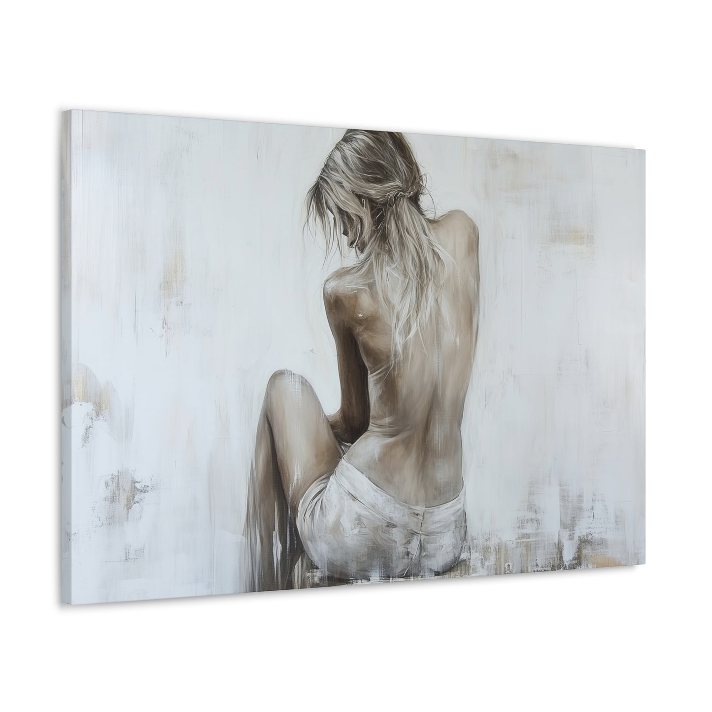 Gallery Wrapped Canvas, Sinners and Saints Art Canvas, Erotic Pinup Art Canvas – Katherine