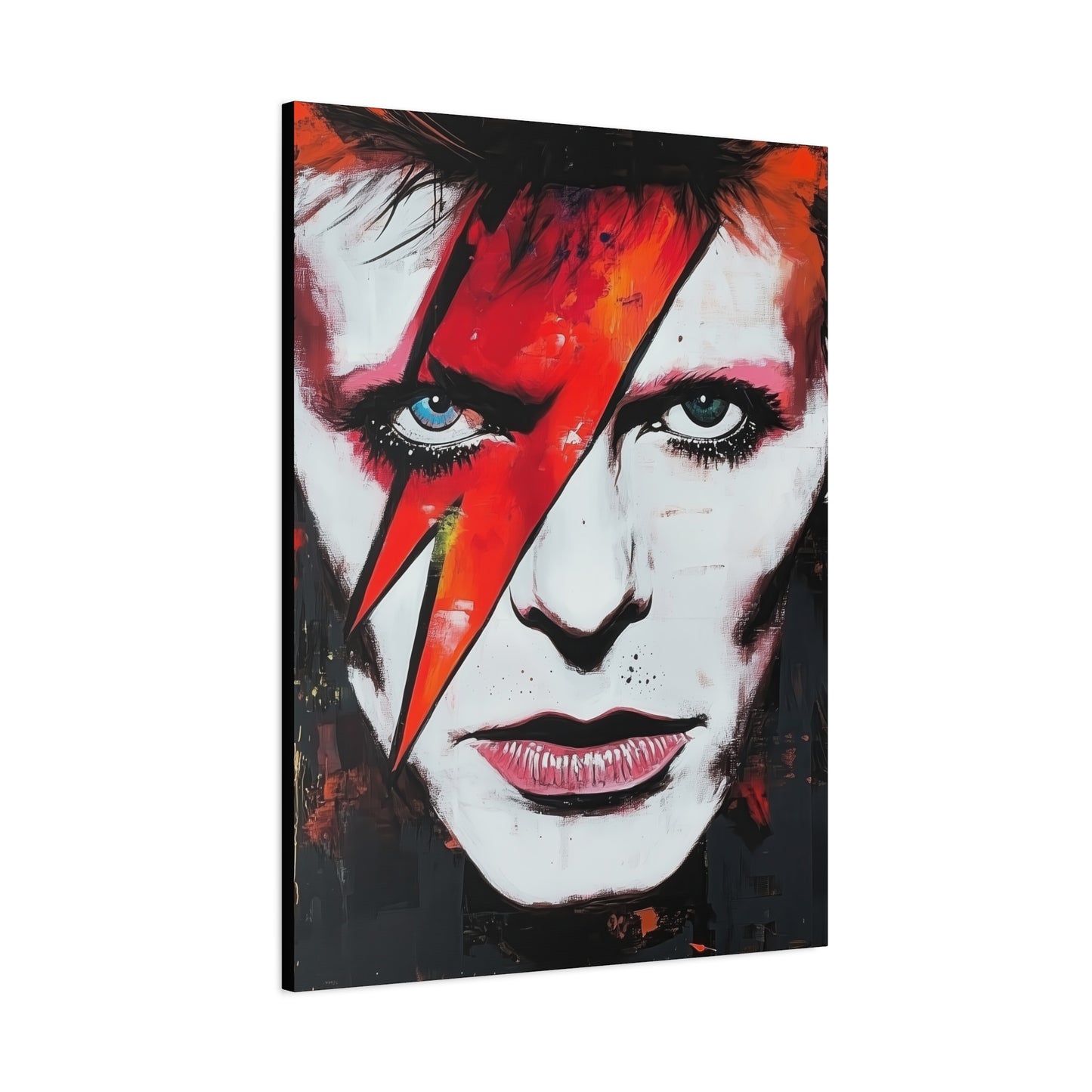 Gallery Wrapped Canvas, Celebrity Inspired, Pop Art Canvas – Bowie
