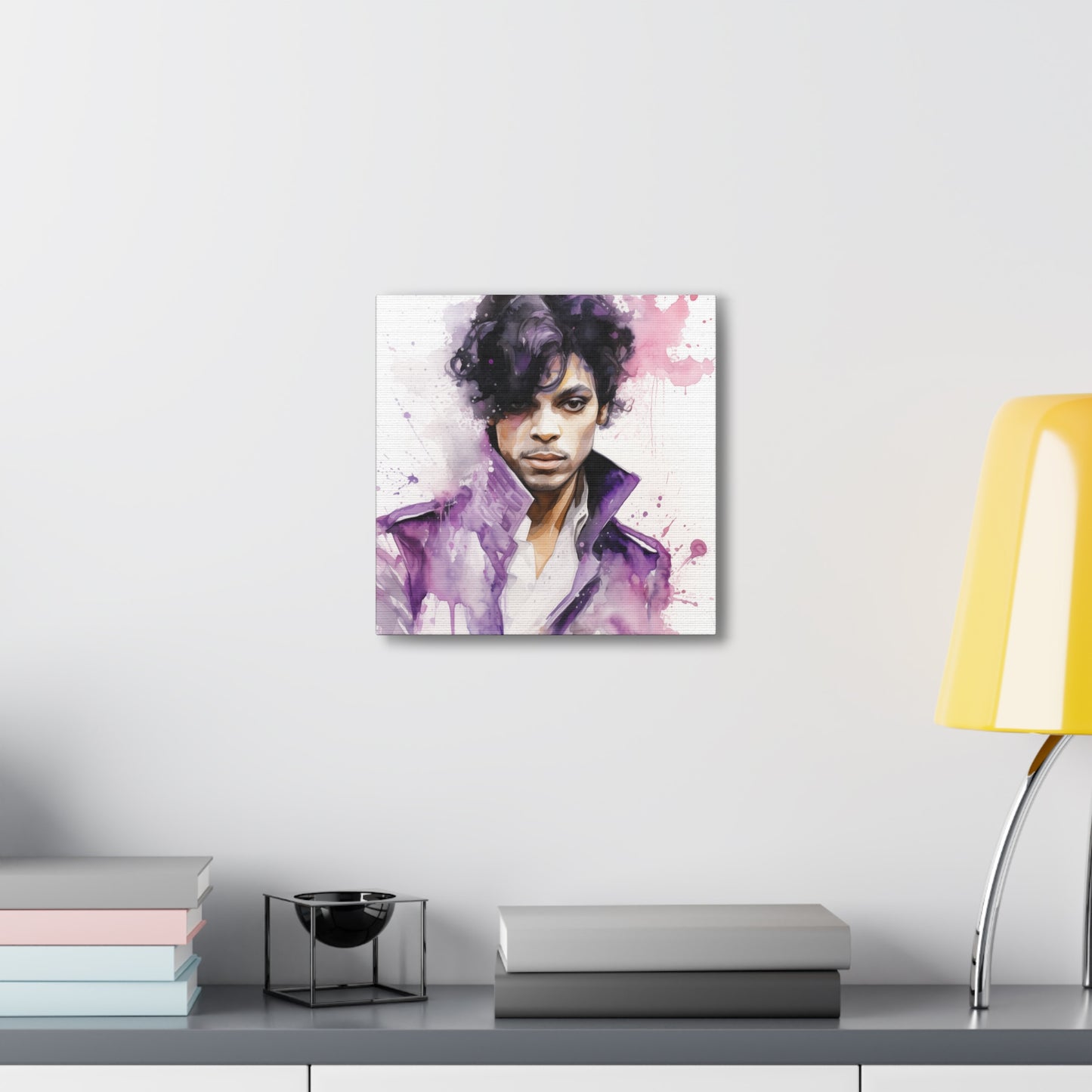 Gallery Wrapped Canvas, Celebrity Inspired, Pop Art Canvas – Prince Rogers