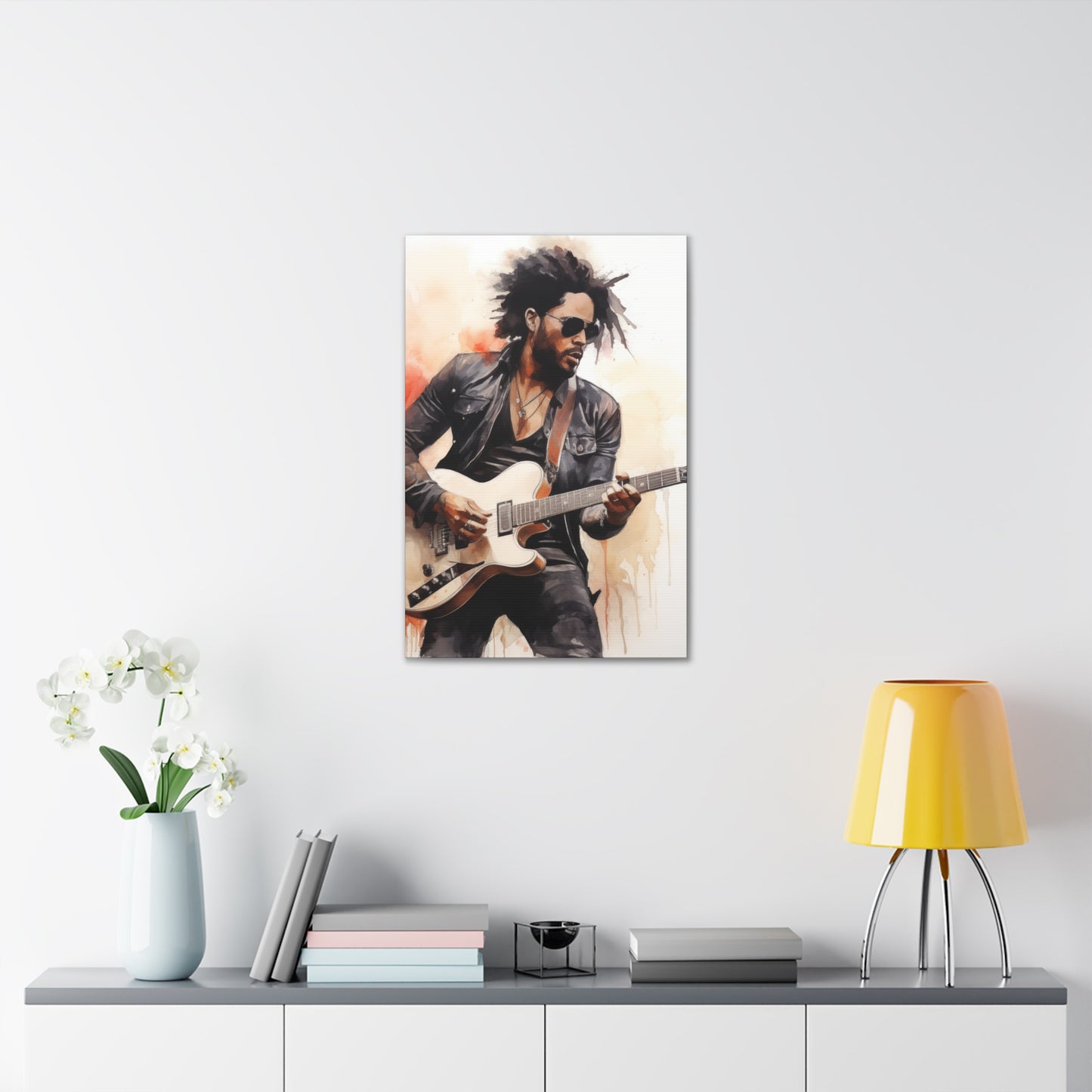 Gallery Wrapped Canvas, Celebrity Inspired, Pop Art Canvas – Lenny Also