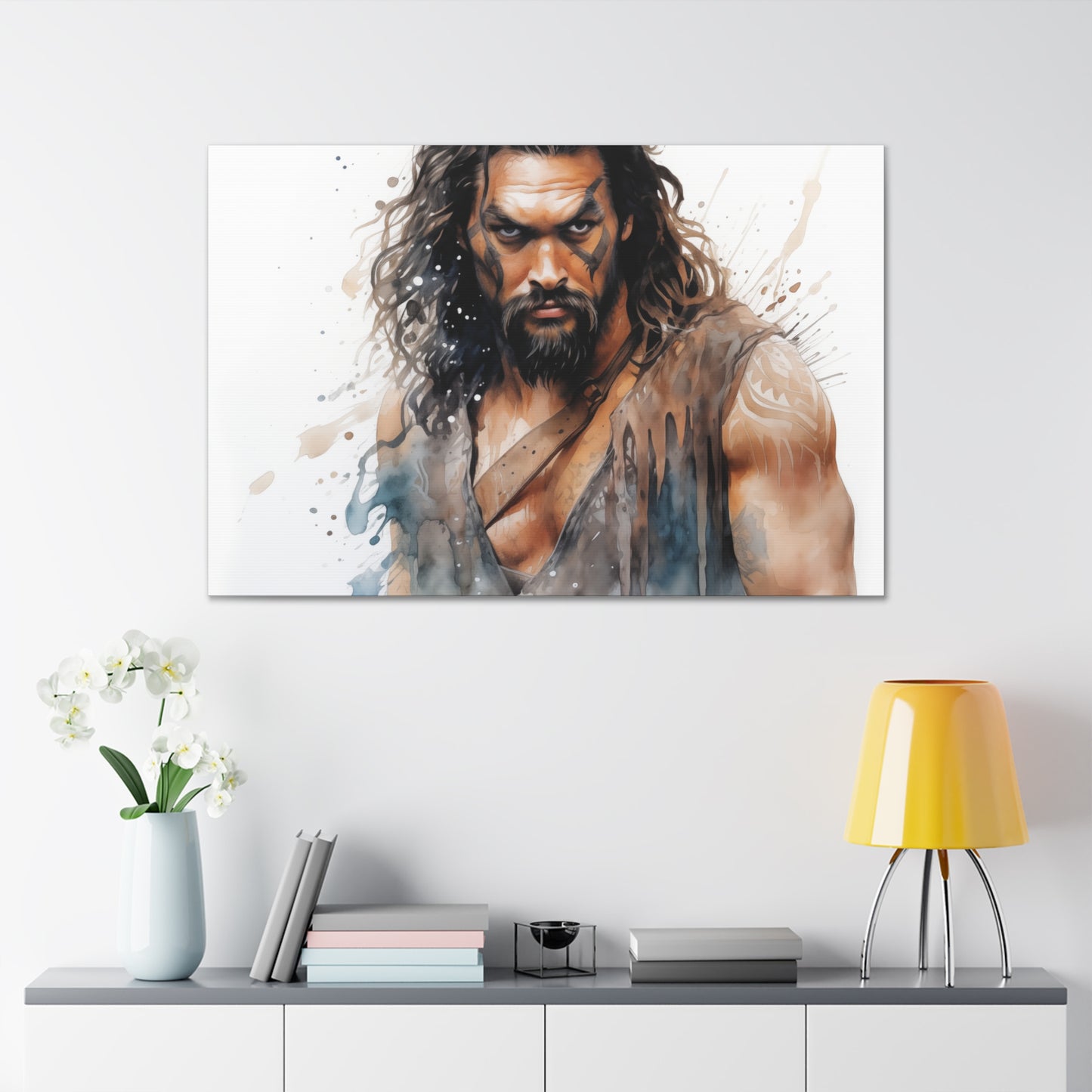 Gallery Wrapped Canvas, Celebrity Inspired, Pop Art Canvas – Jason Also