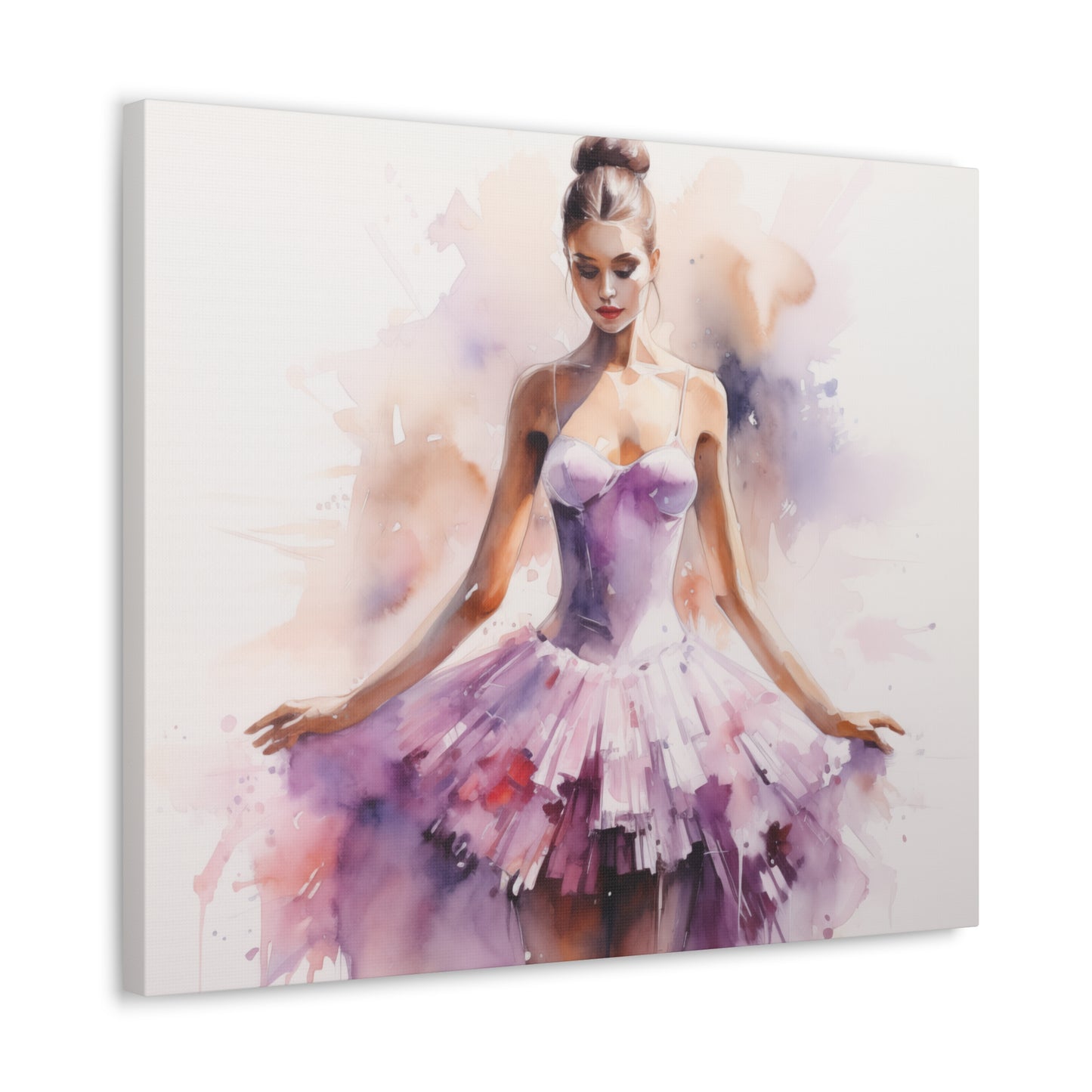 Gallery Wrapped Canvas, Ballerina Beauty, Ballet Art Canvas – Joanna
