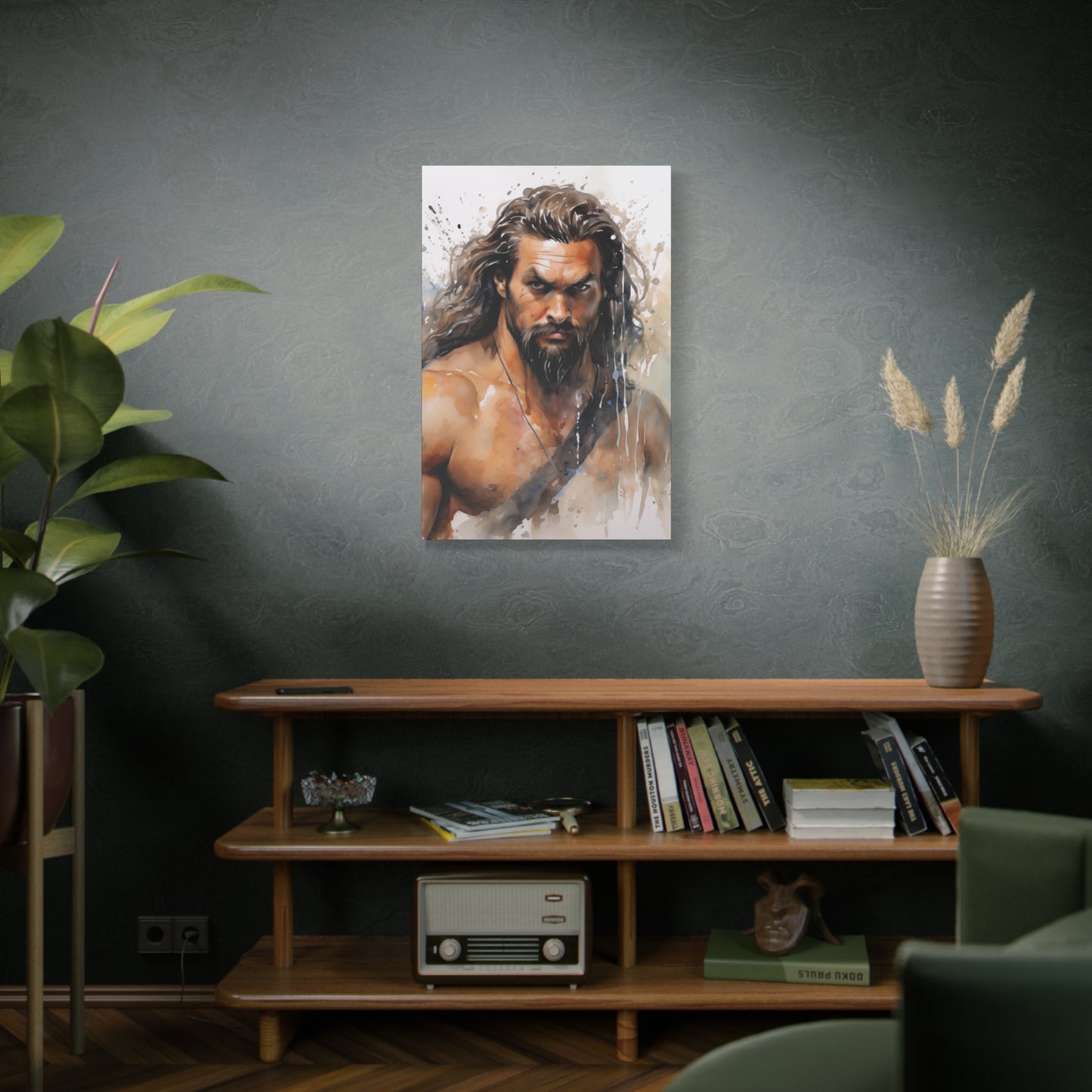 Gallery Wrapped Canvas, Celebrity Inspired, Pop Art Canvas – Jason