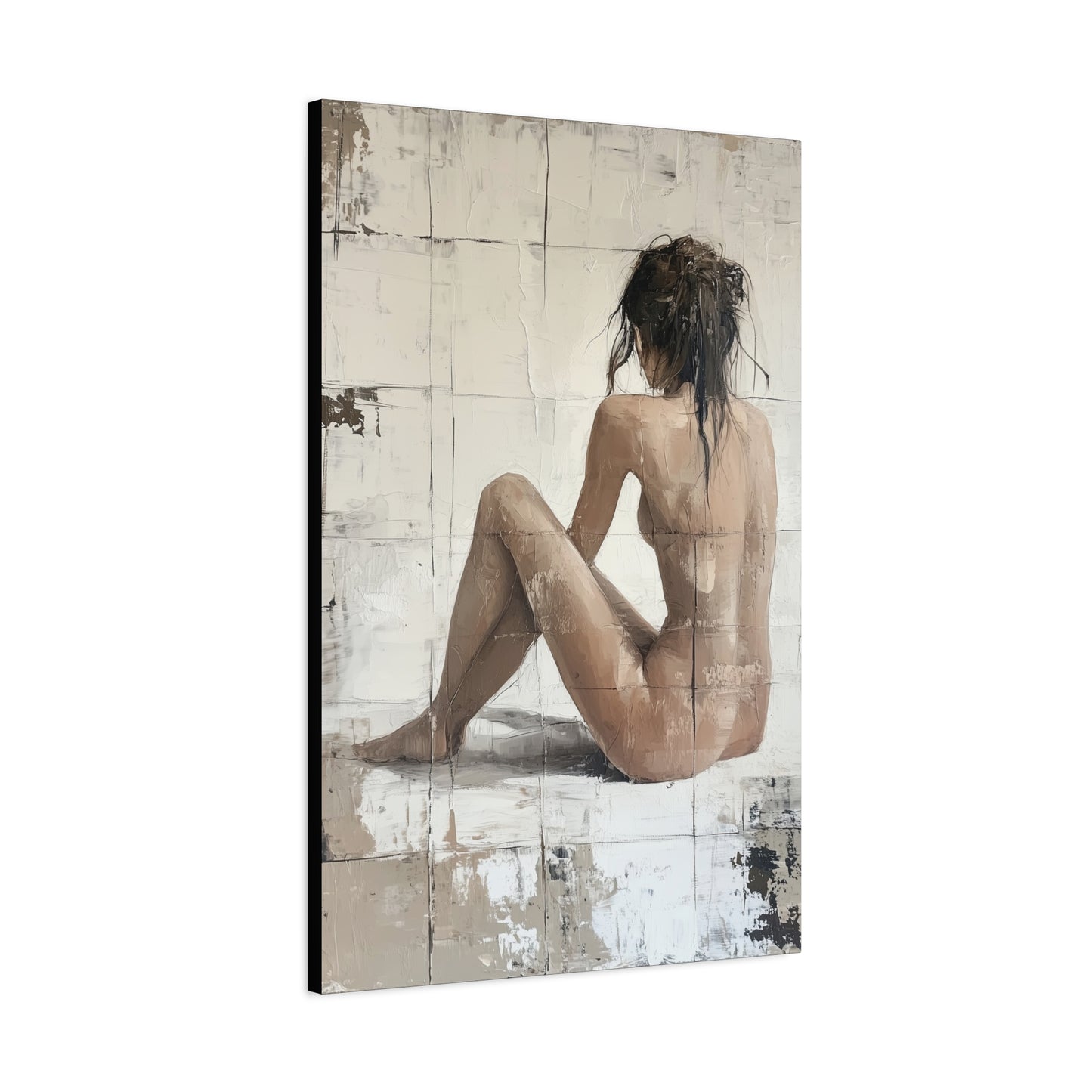 Gallery Wrapped Canvas, Sinners and Saints Art Canvas, Erotic Pinup Art Canvas – Eve