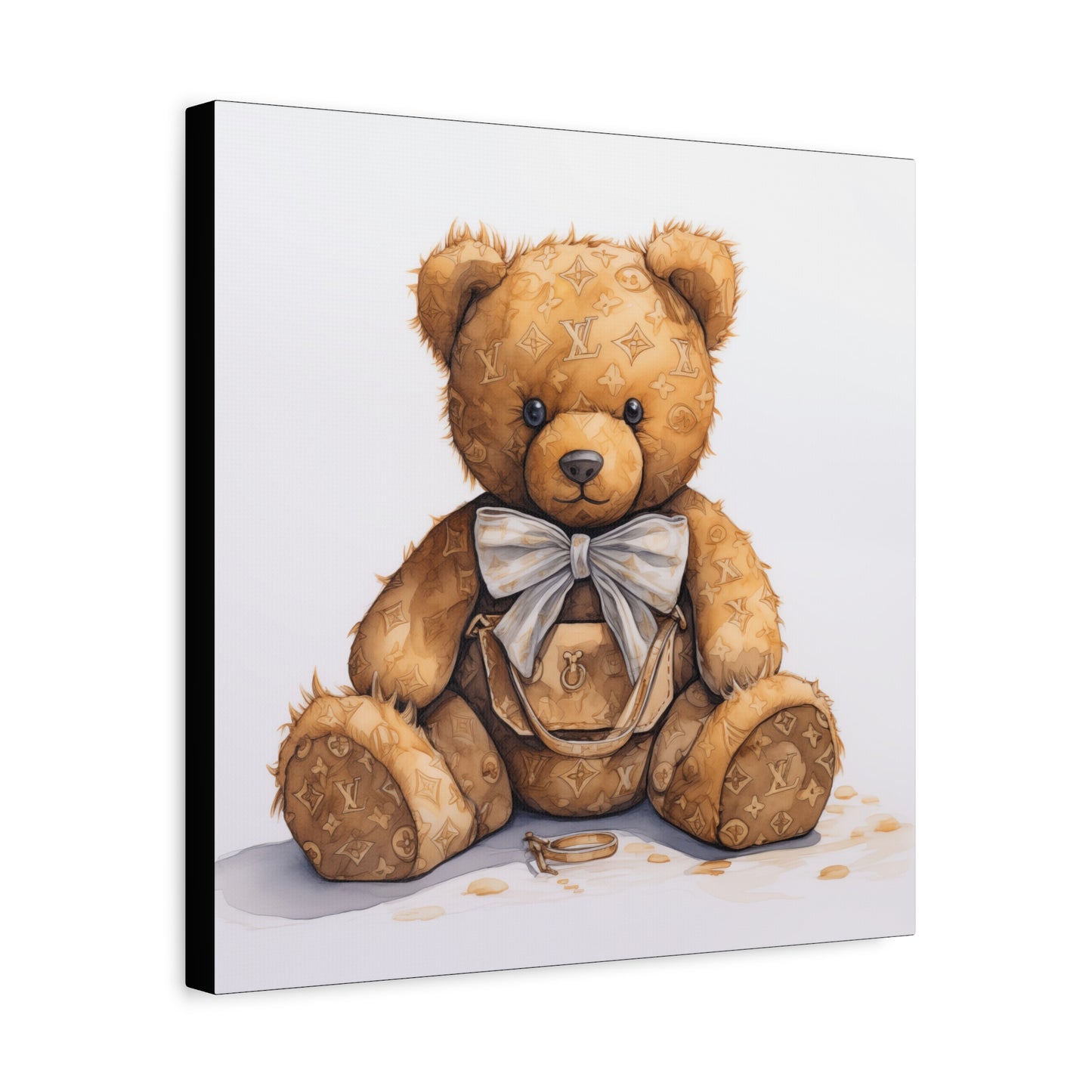 Canvas Gallery Wrap - Designer Trunk Bear Wall Art - Ring