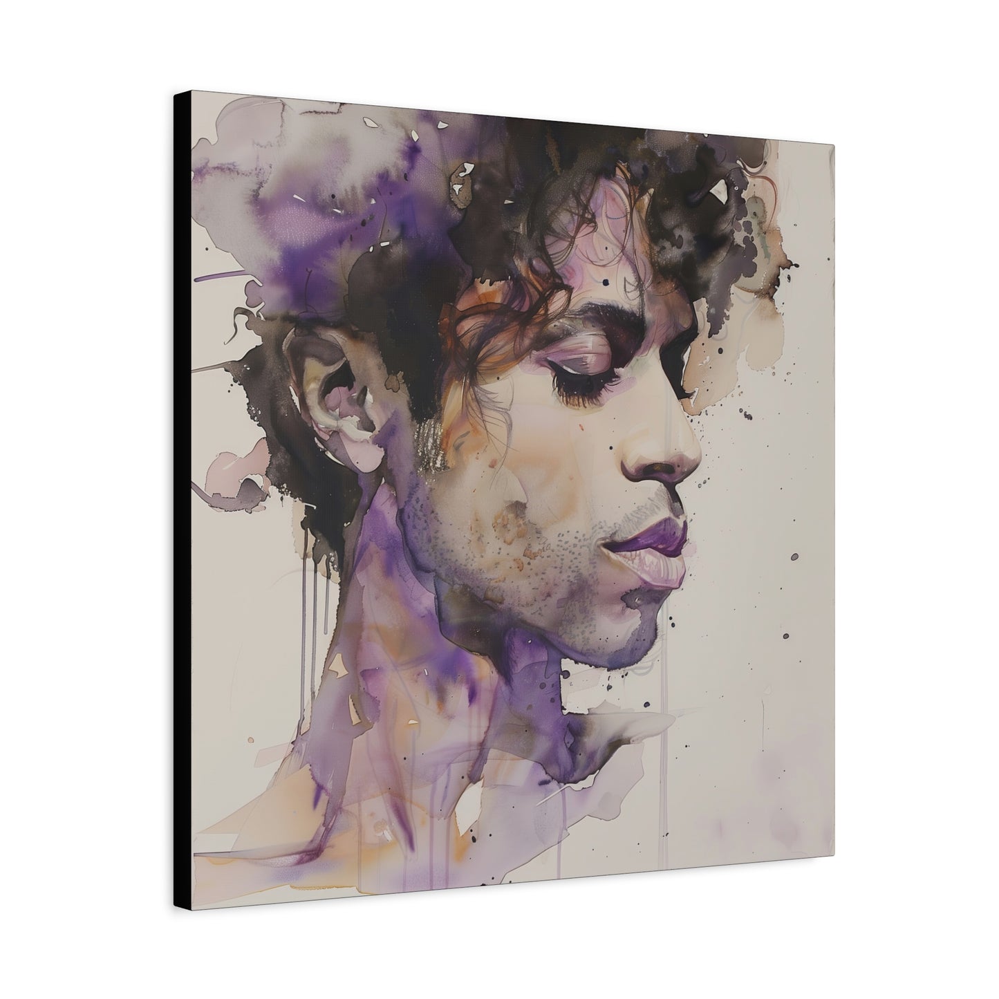 Gallery Wrapped Canvas, Celebrity Inspired, Pop Art Canvas – Prince