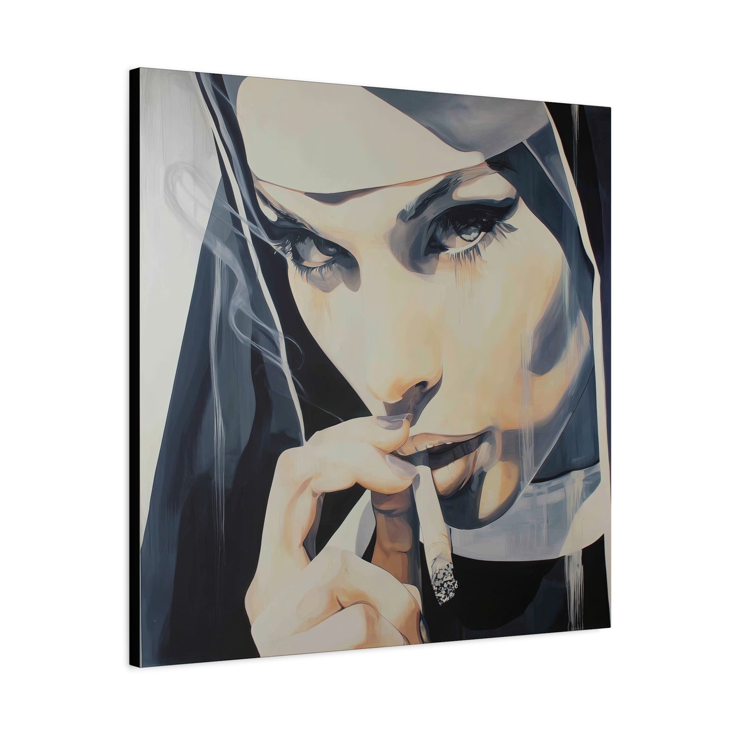 Gallery Wrapped Canvas, Habits and Heresy Art Canvas, Naughty Nuns Art Canvas – Sister Mercy