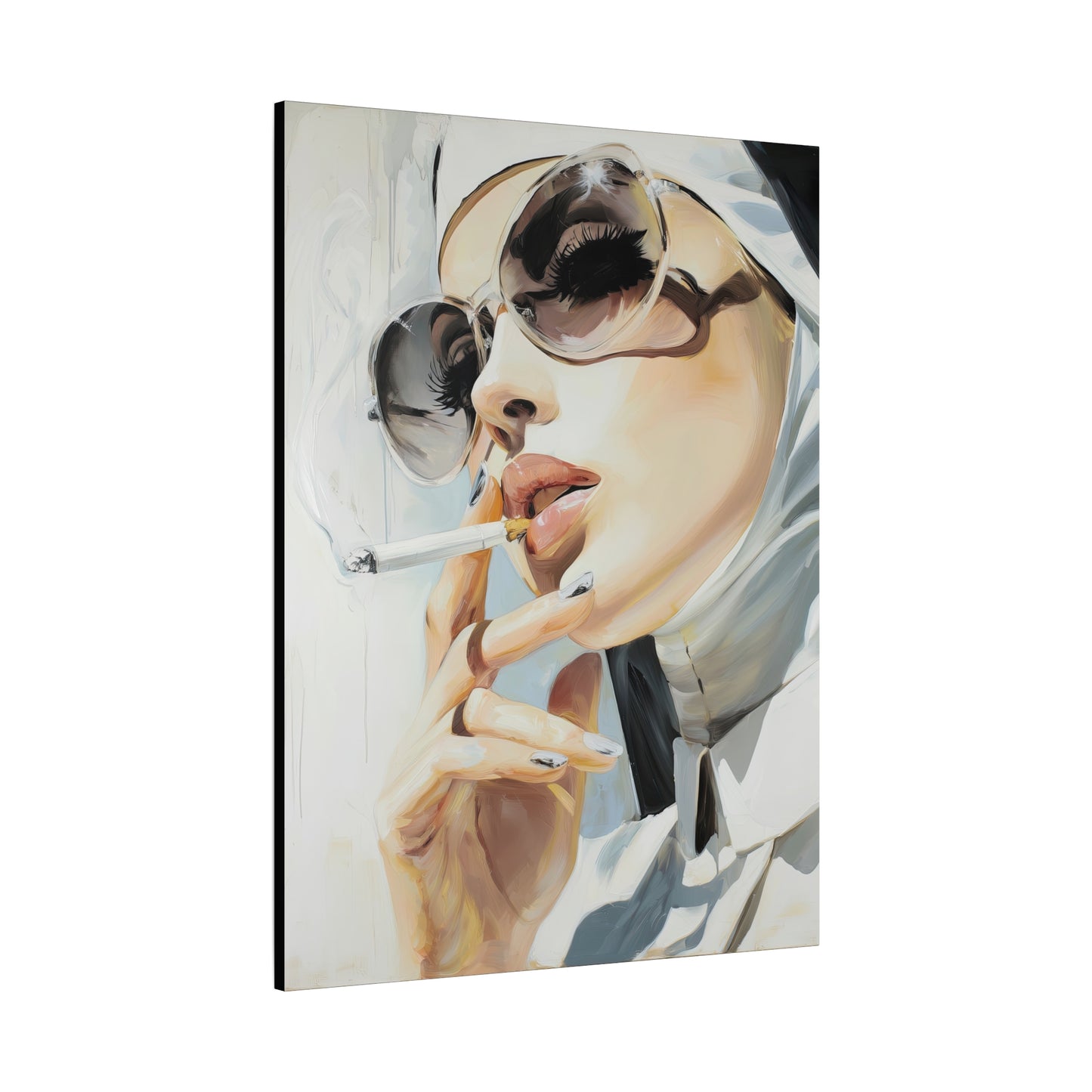 Gallery Wrapped Canvas, Habits and Heresy Art Canvas, Naughty Nuns Art Canvas – Sister Theodora