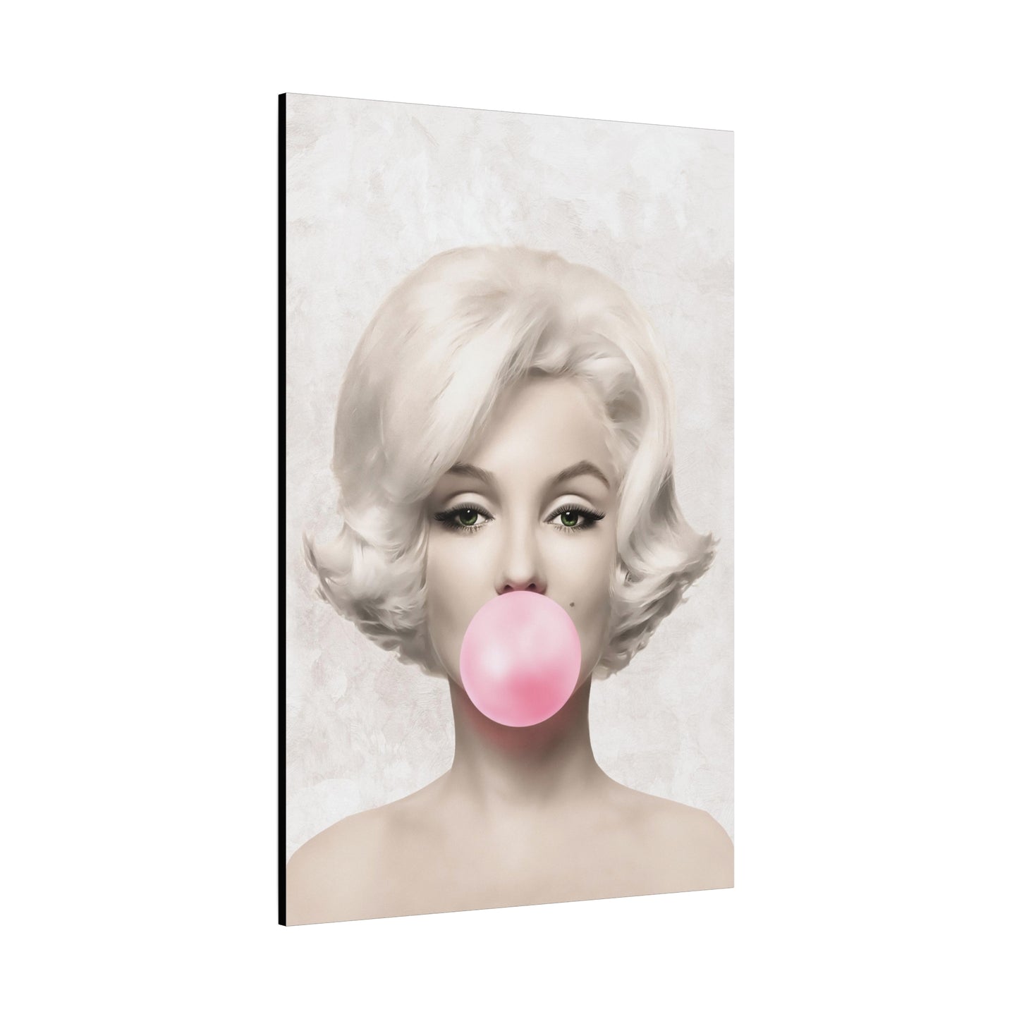 Gallery Wrapped Canvas, Marilyn Monroe Art Canvas, Celebrity Diva Art Canvas – Marilyn Monroe Bubblegum