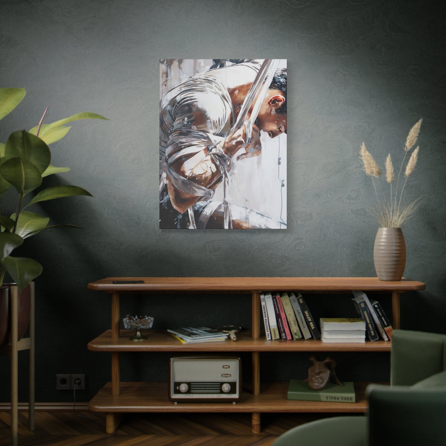 Gallery Wrapped Canvas, Ropes and Reverence Art Canvas, Erotic Shibari Art Canvas – Cassian