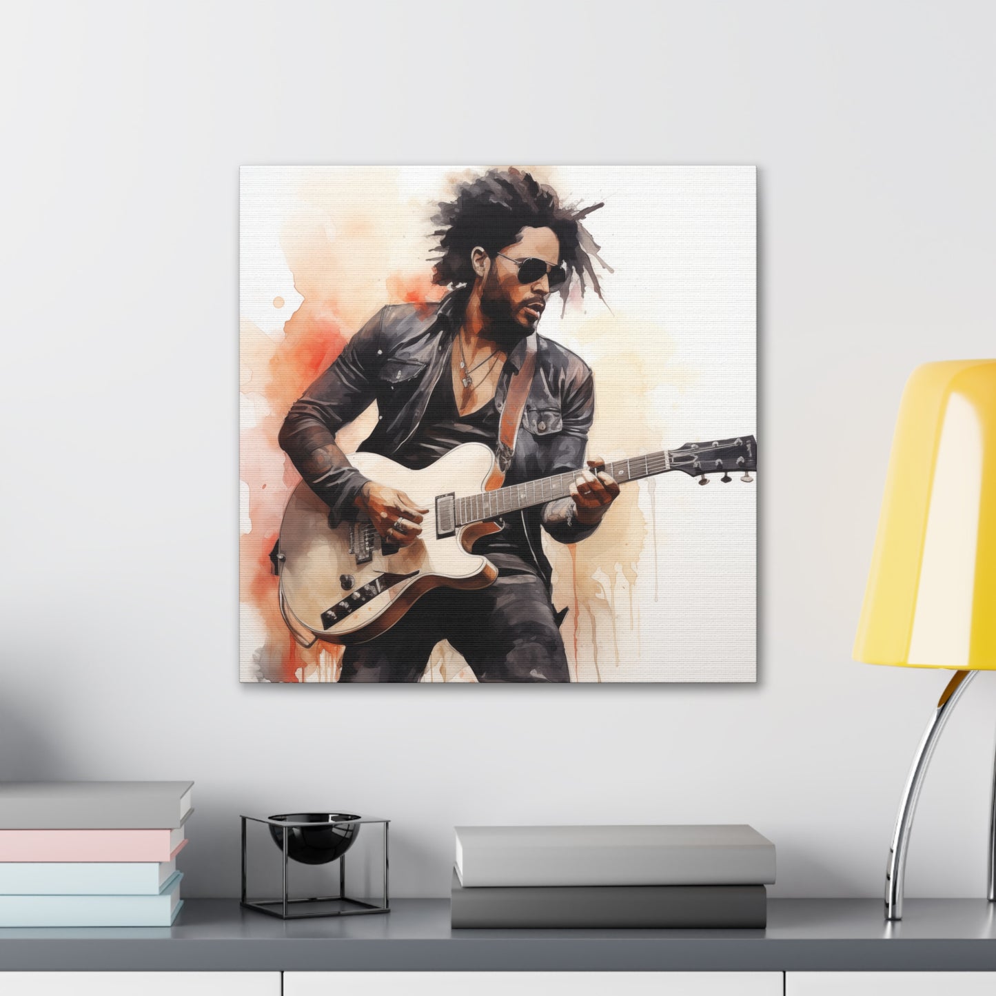 Gallery Wrapped Canvas, Celebrity Inspired, Pop Art Canvas – Lenny Also
