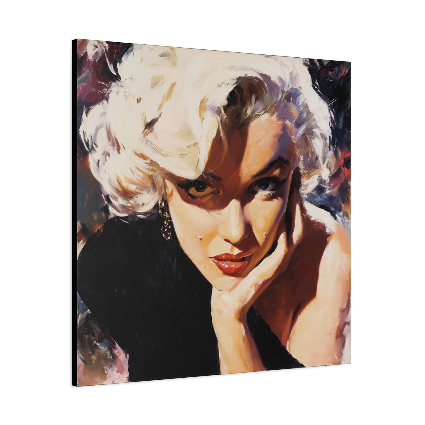 Gallery Wrapped Canvas, The Diva Project Art Canvas, Pinup Art Canvas – Marilyn Monroe - FOUR