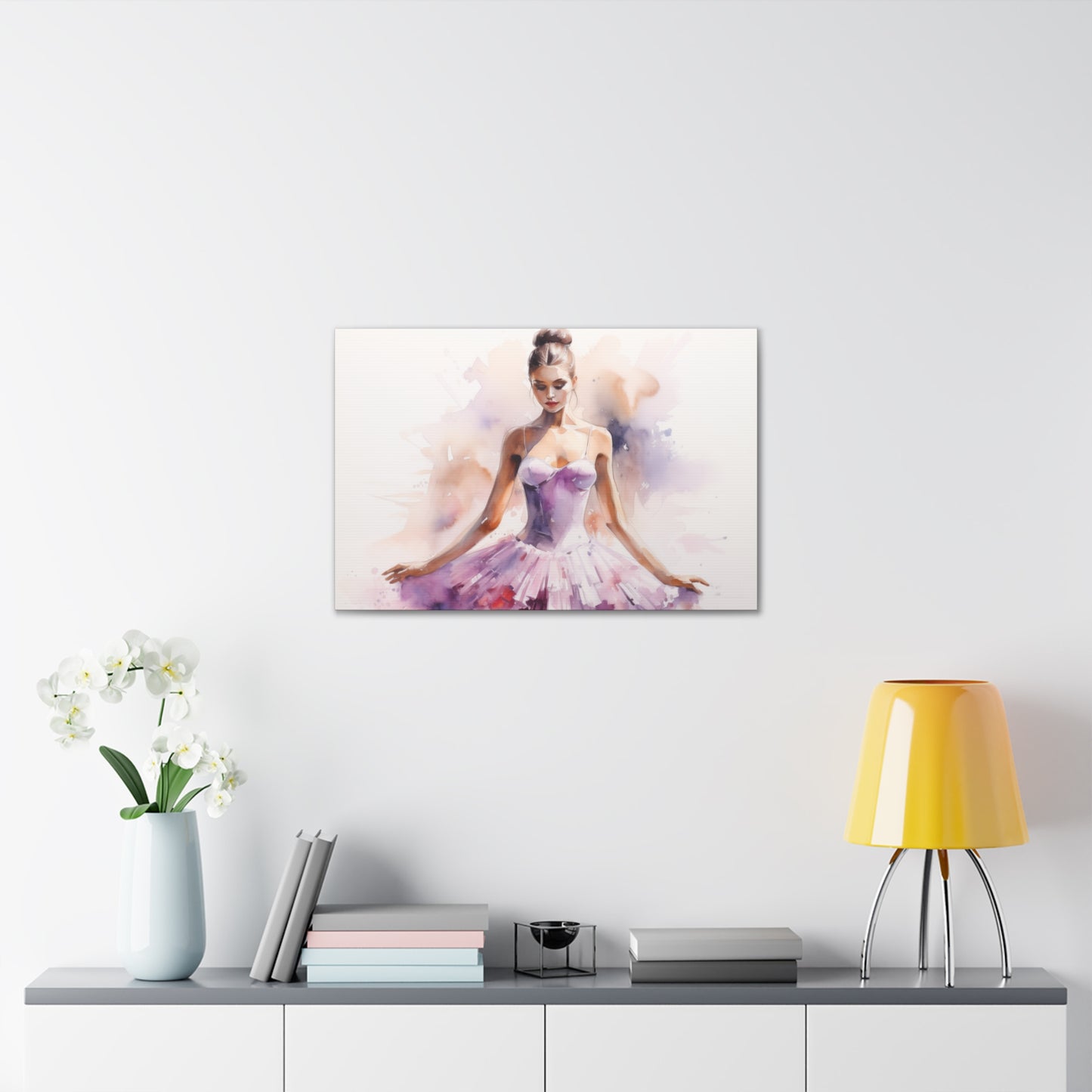 Gallery Wrapped Canvas, Ballerina Beauty, Ballet Art Canvas – Joanna