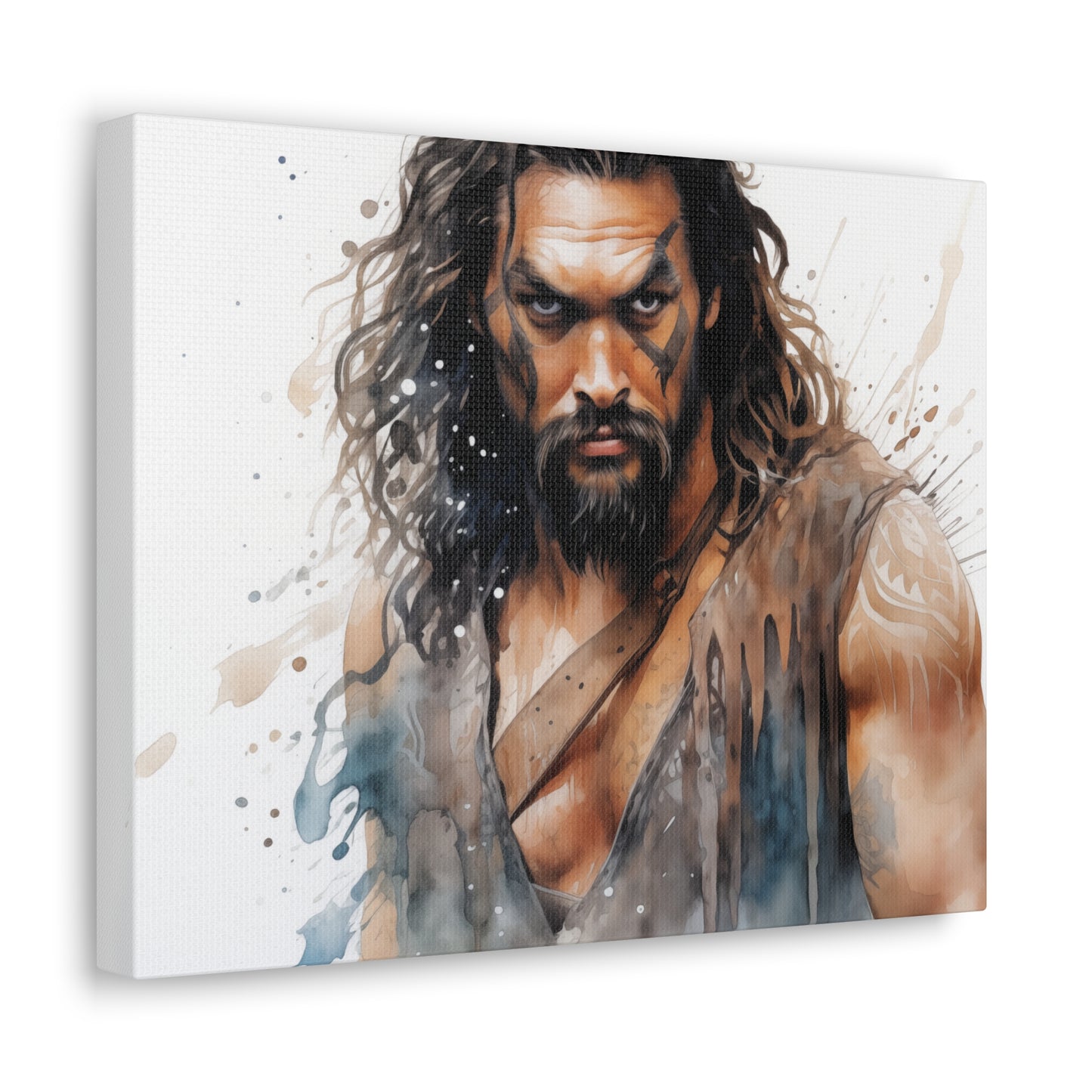 Gallery Wrapped Canvas, Celebrity Inspired, Pop Art Canvas – Jason Also