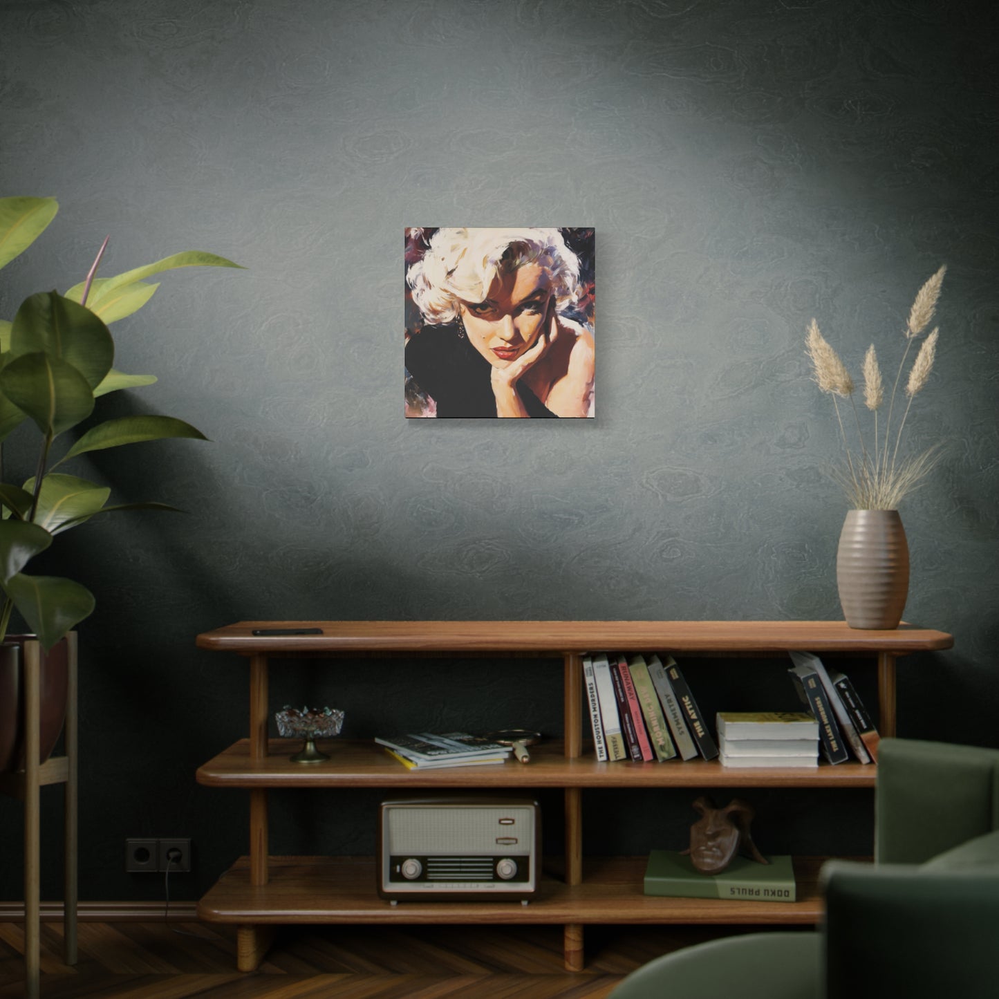 Gallery Wrapped Canvas, The Diva Project Art Canvas, Pinup Art Canvas – Marilyn Monroe - FOUR