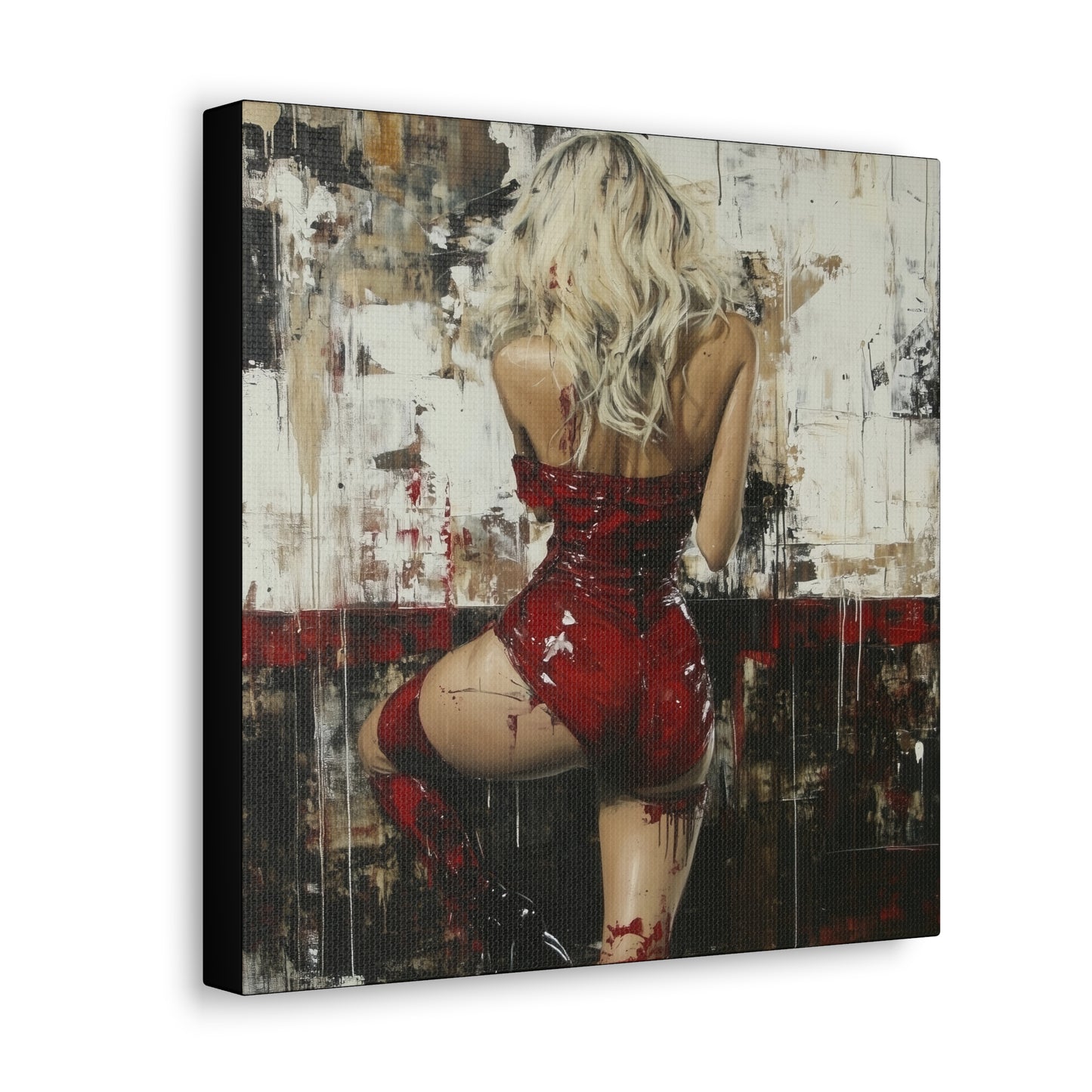 Gallery Wrapped Canvas, Sinners and Saints Art Canvas, Erotic Art Canvas – Veronica