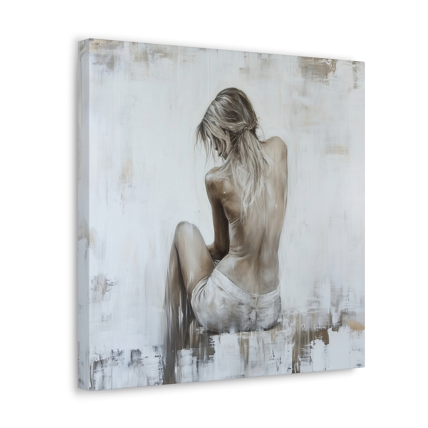 Gallery Wrapped Canvas, Sinners and Saints Art Canvas, Erotic Pinup Art Canvas – Katherine