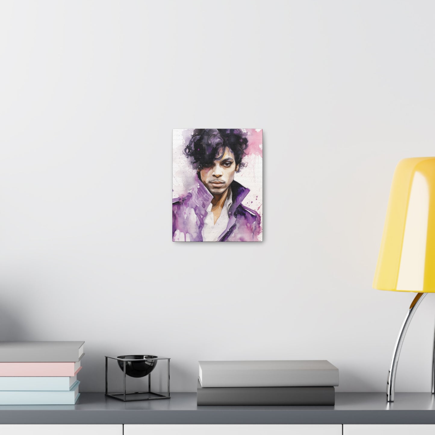 Gallery Wrapped Canvas, Celebrity Inspired, Pop Art Canvas – Prince Rogers