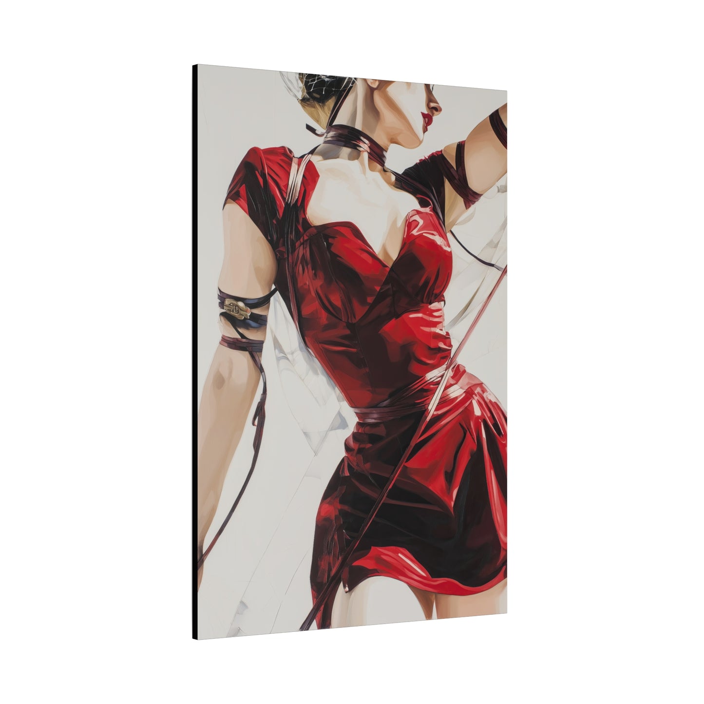 Gallery Wrapped Canvas, Ropes and Reverence Art Canvas, Erotic Shibari Art Canvas – Yumi