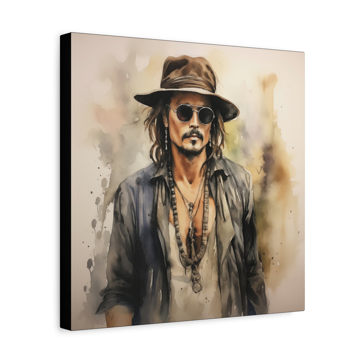 Gallery Wrapped Canvas, Celebrity Inspired, Pop Art Canvas – Depp