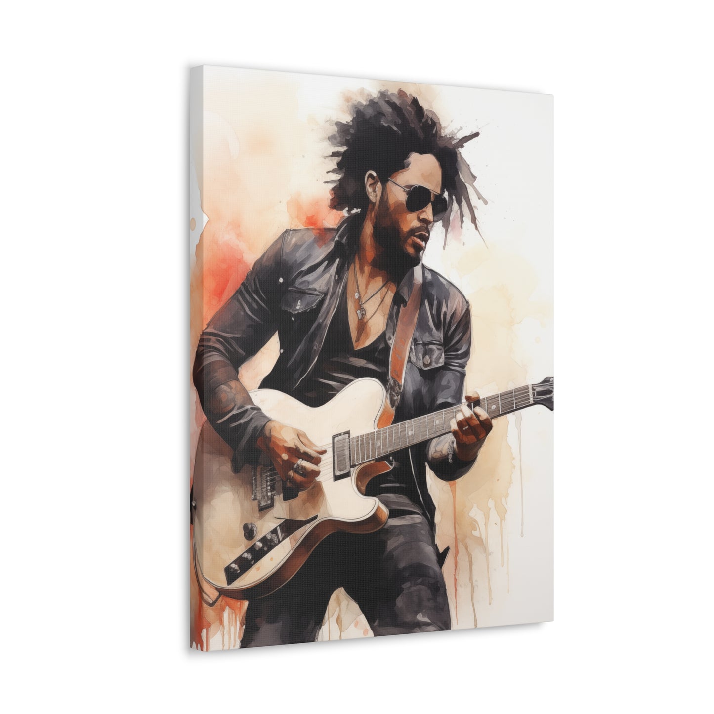 Gallery Wrapped Canvas, Celebrity Inspired, Pop Art Canvas – Lenny Also