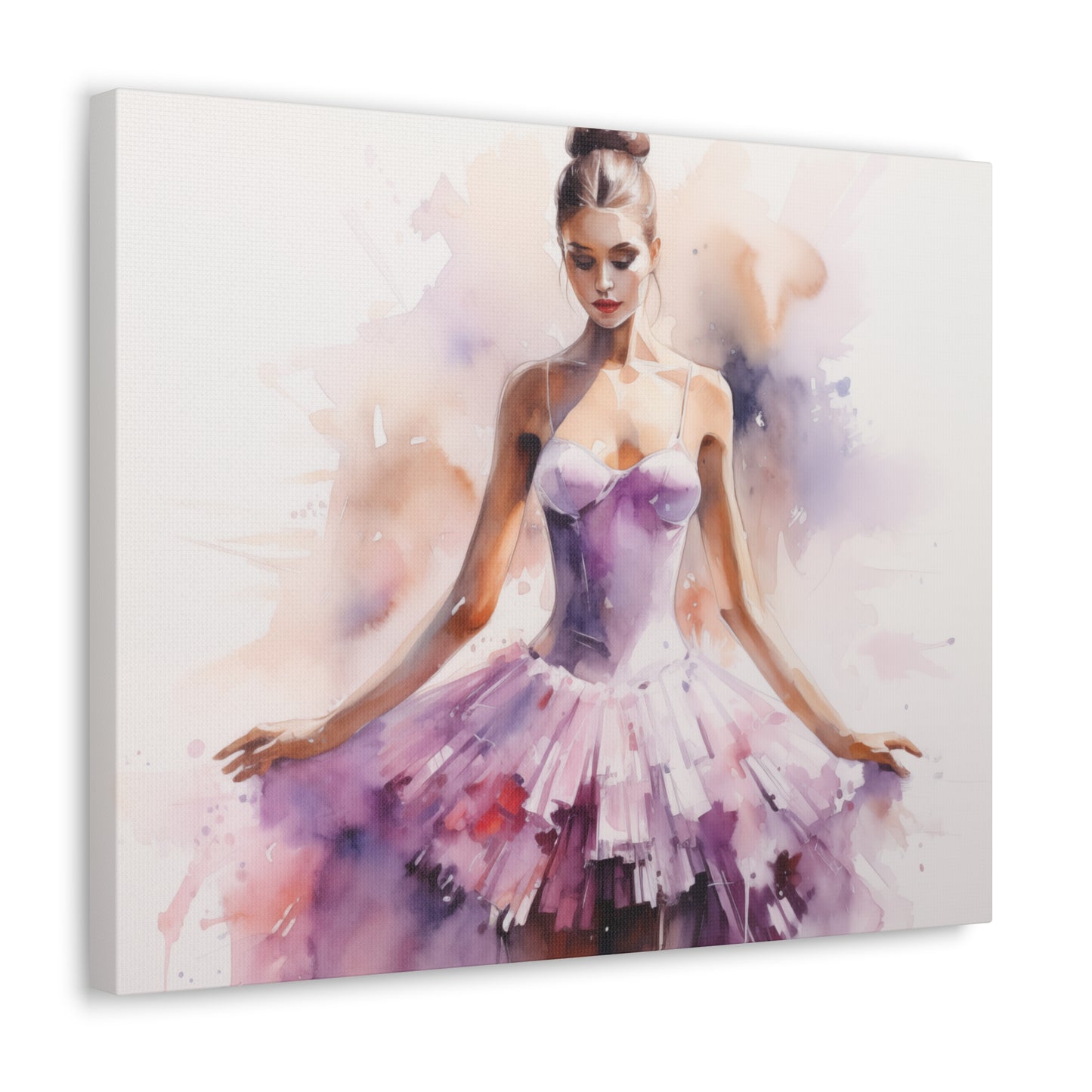Gallery Wrapped Canvas, Ballerina Beauty, Ballet Art Canvas – Joanna
