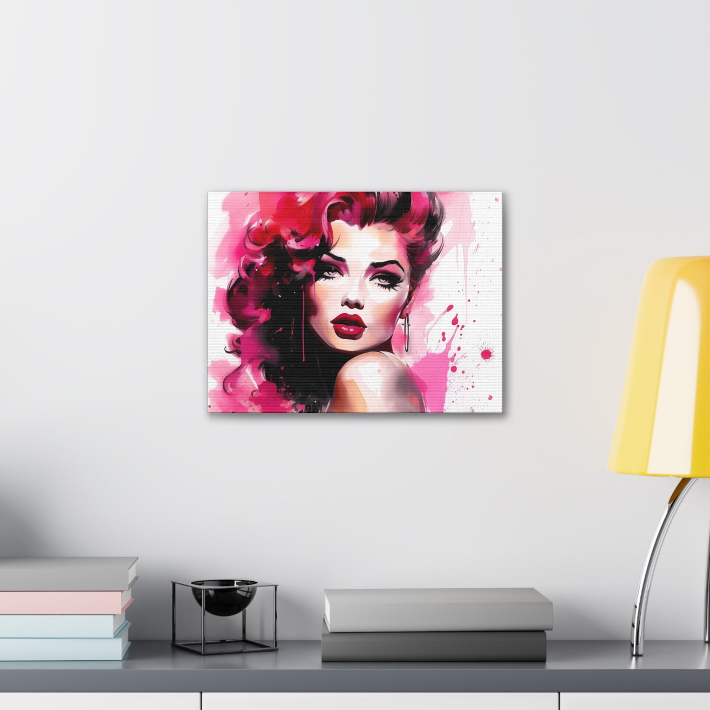 Canvas Wall Art, Gallery Wrapped Pop Art, Diva Wall Art – Thalia