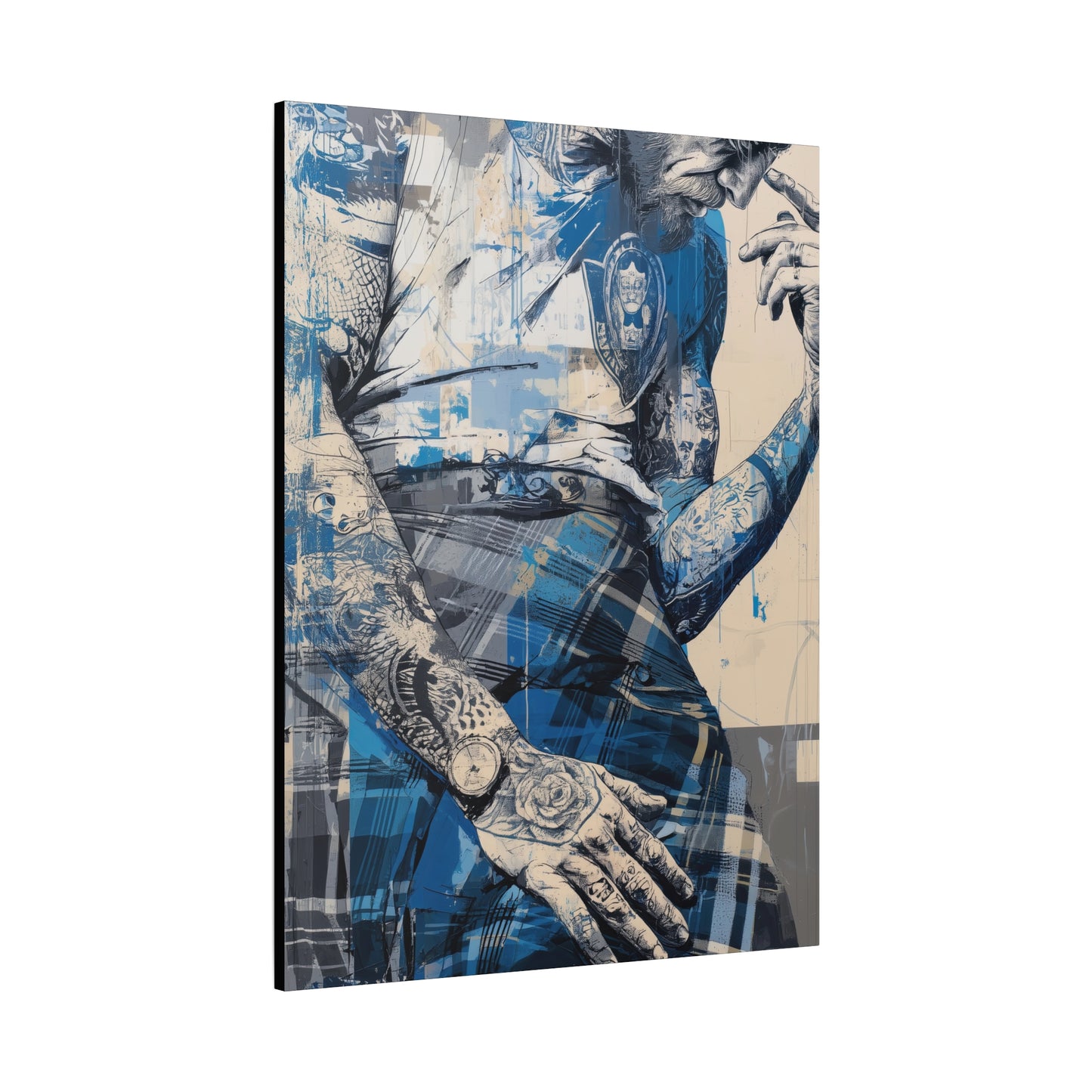 Gallery Wrapped Canvas, Kilts and Carnage Art Canvas, Erotic Pinup Art Canvas – Connor