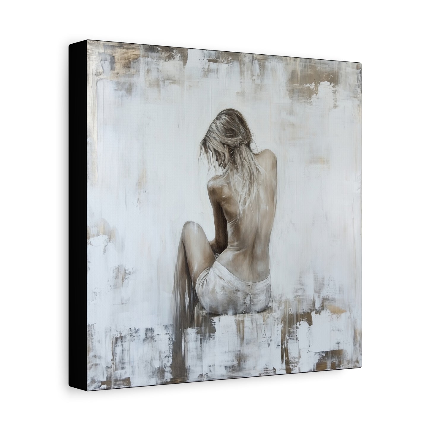 Gallery Wrapped Canvas, Sinners and Saints Art Canvas, Erotic Pinup Art Canvas – Katherine