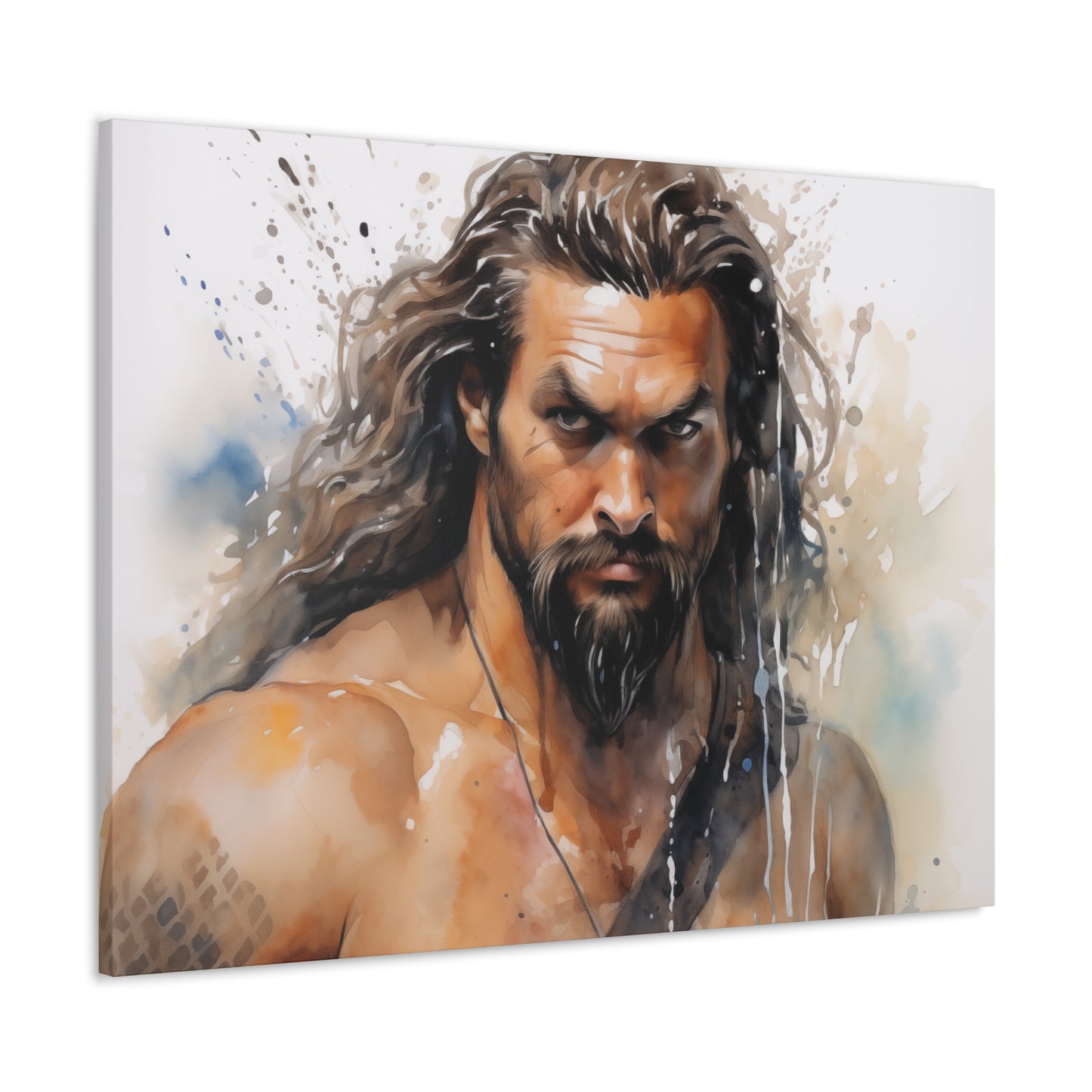 Gallery Wrapped Canvas, Celebrity Inspired, Pop Art Canvas – Jason