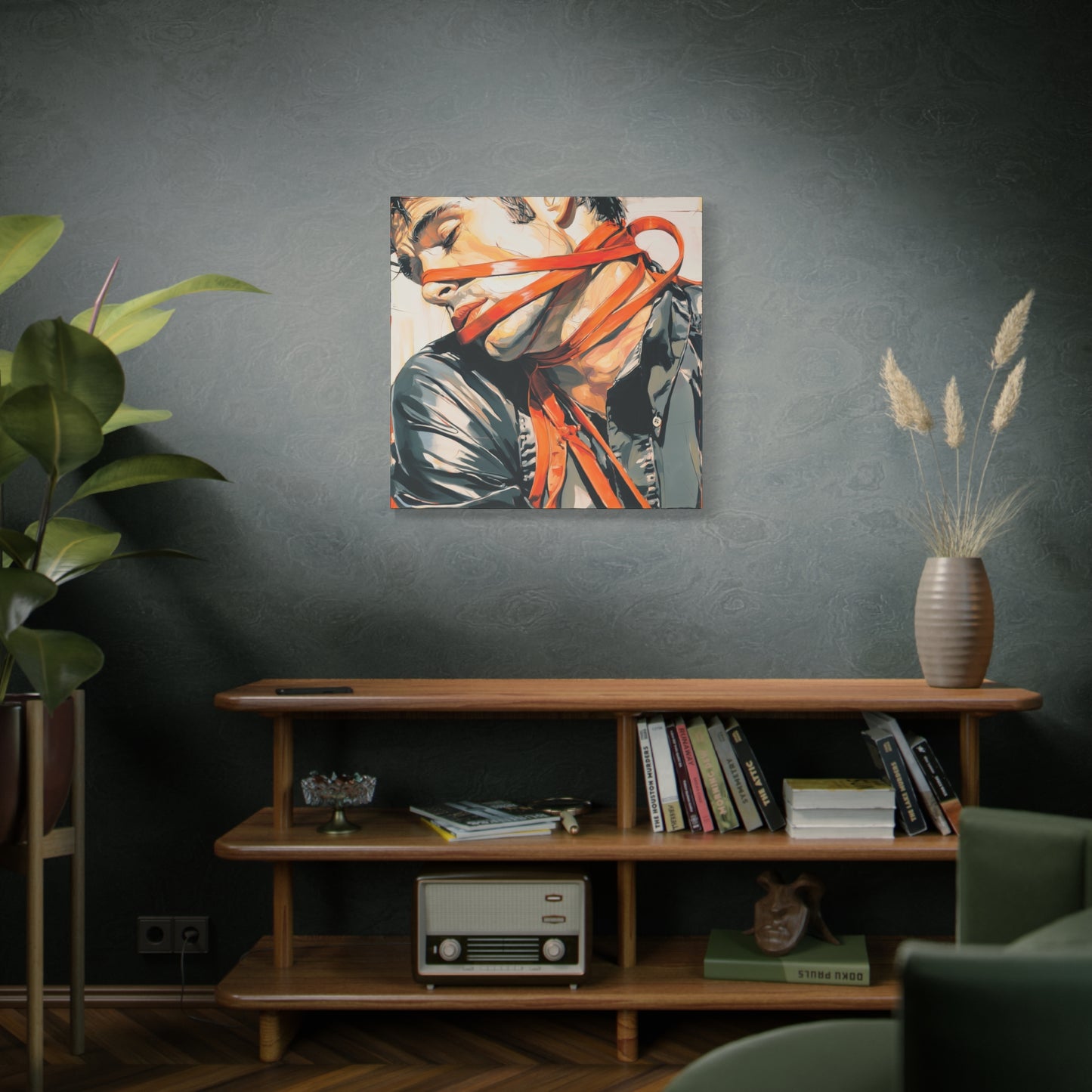 Gallery Wrapped Canvas, Ropes and Reverence Art Canvas, Erotic Shibari Art Canvas – Ryu