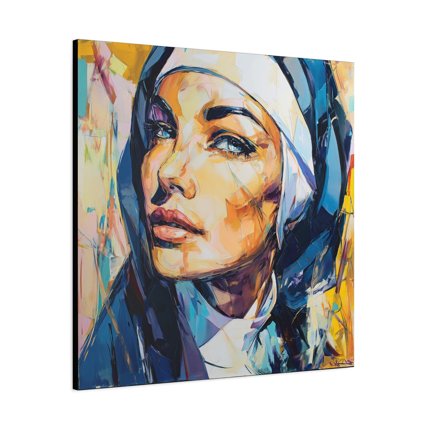 Gallery Wrapped Canvas, Habits and Heresy Art Canvas, Naughty Nuns Art Canvas – Sister Agatha