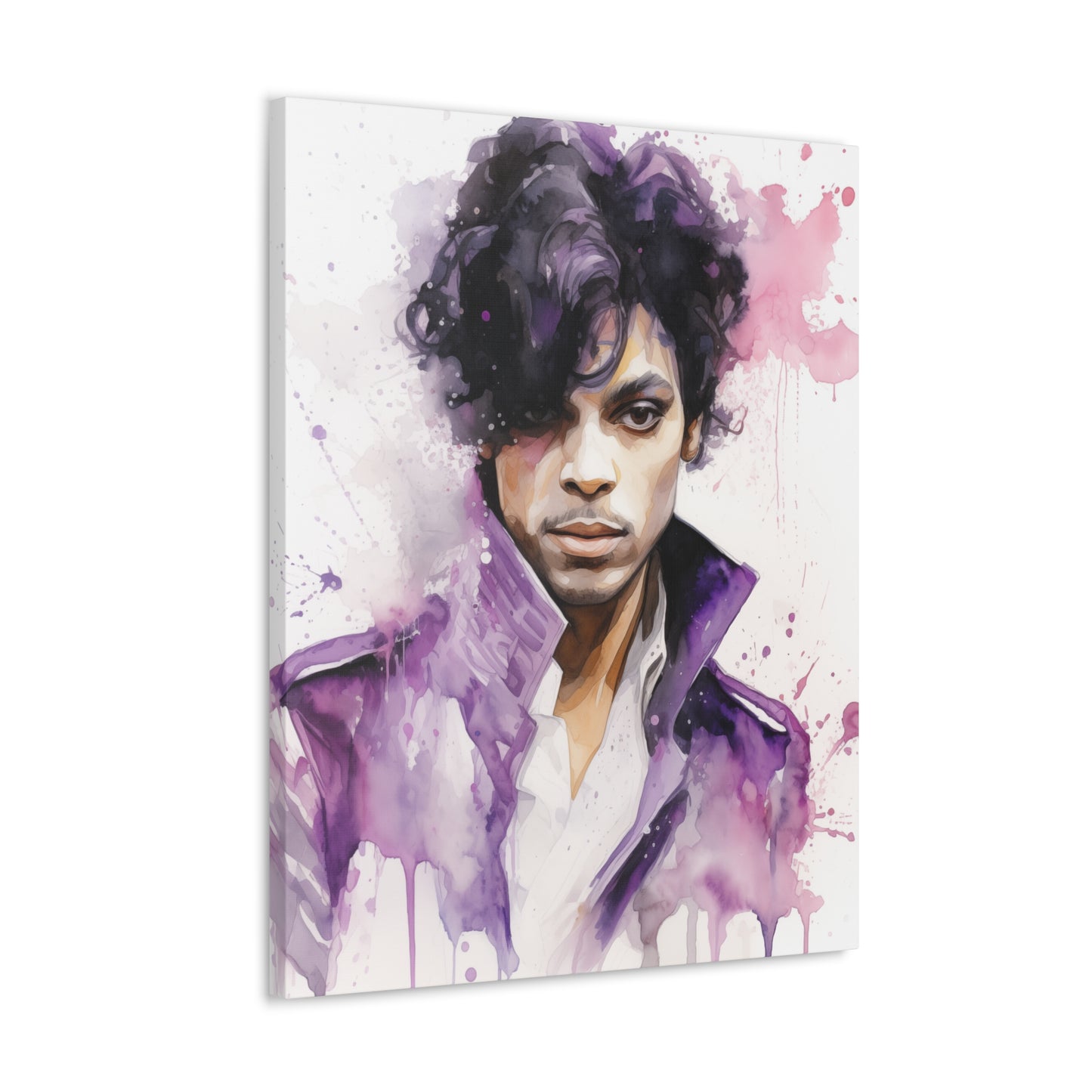 Gallery Wrapped Canvas, Celebrity Inspired, Pop Art Canvas – Prince Rogers