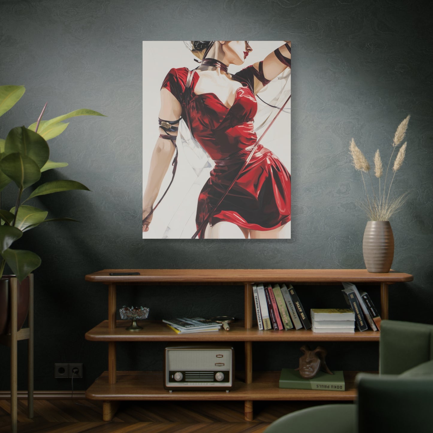 Gallery Wrapped Canvas, Ropes and Reverence Art Canvas, Erotic Shibari Art Canvas – Yumi