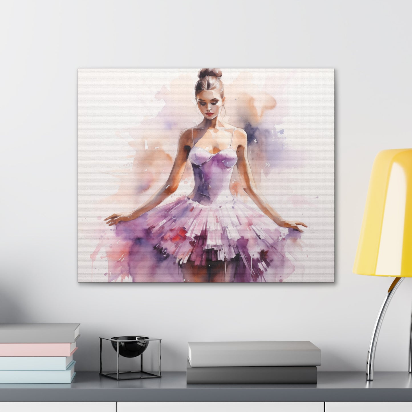 Gallery Wrapped Canvas, Ballerina Beauty, Ballet Art Canvas – Joanna