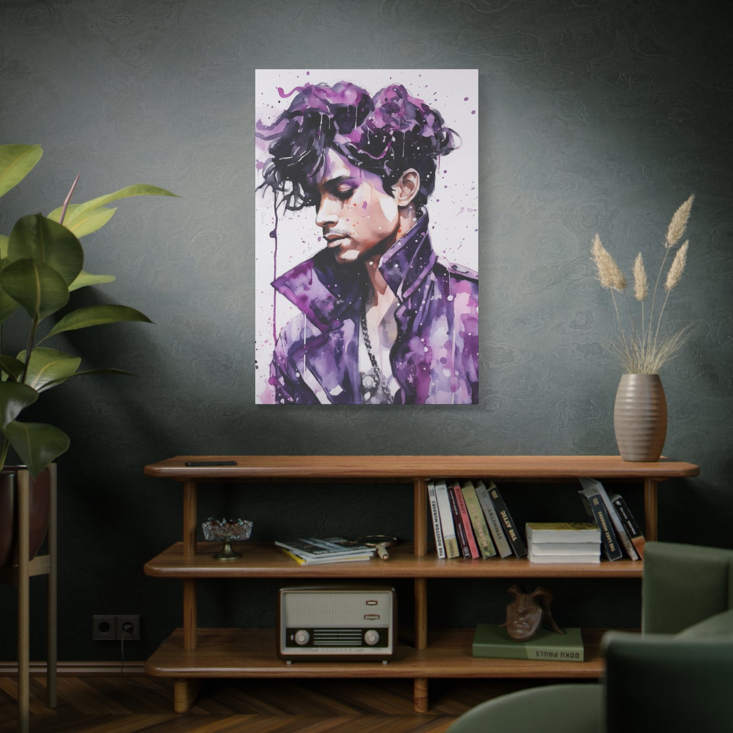 Gallery Wrapped Canvas, Celebrity Inspired, Pop Art Canvas – Prince