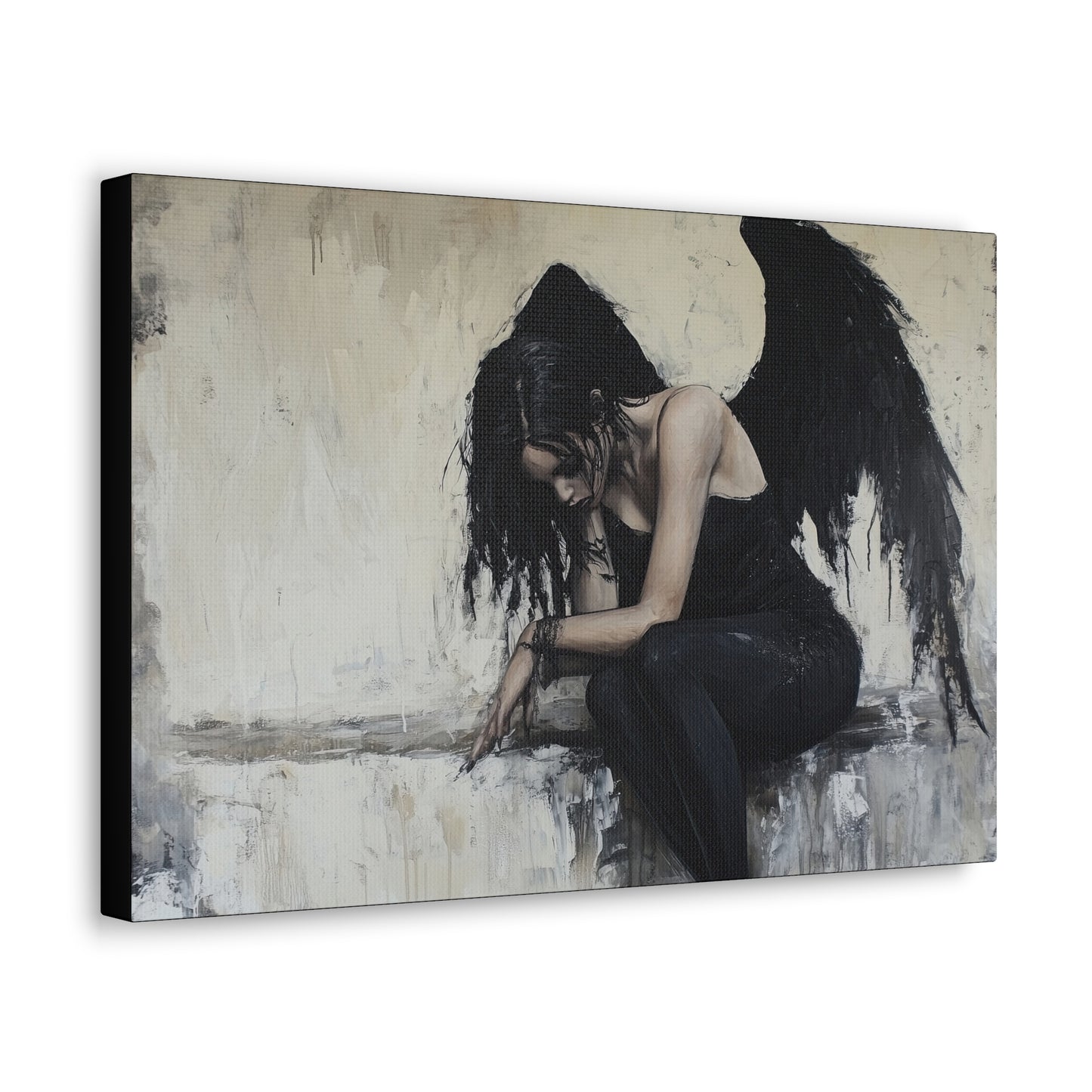 Gallery Wrapped Canvas, Sinners and Saints Art Canvas, Erotic Pinup Art Canvas – Helena